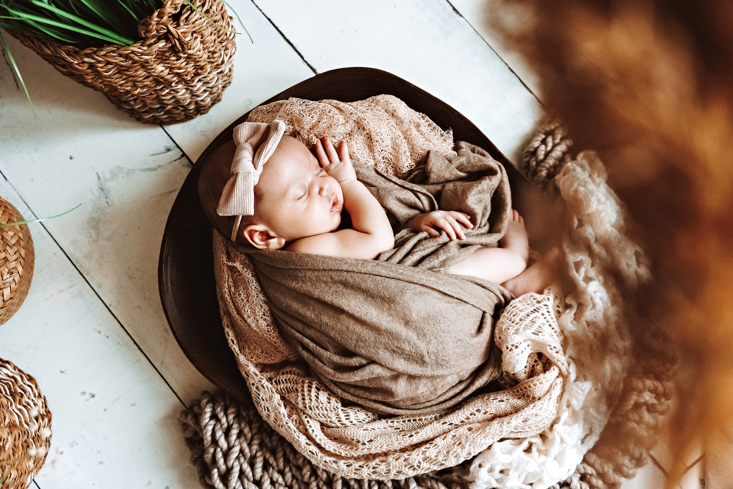 Newborn Girl. Фотограф Ирина Йотова