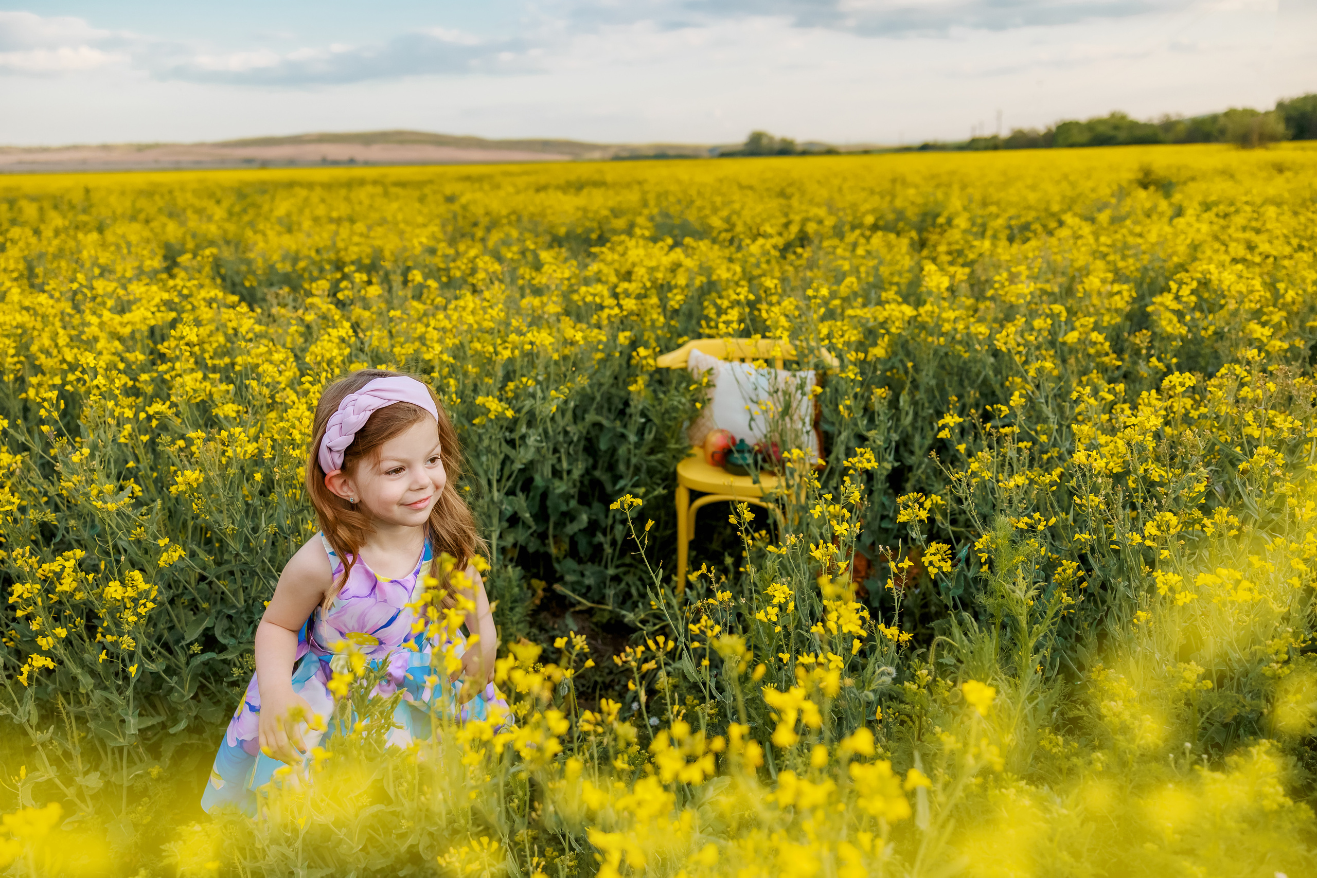 Когато цъфти рапицата. Фотограф Ирина Йотова