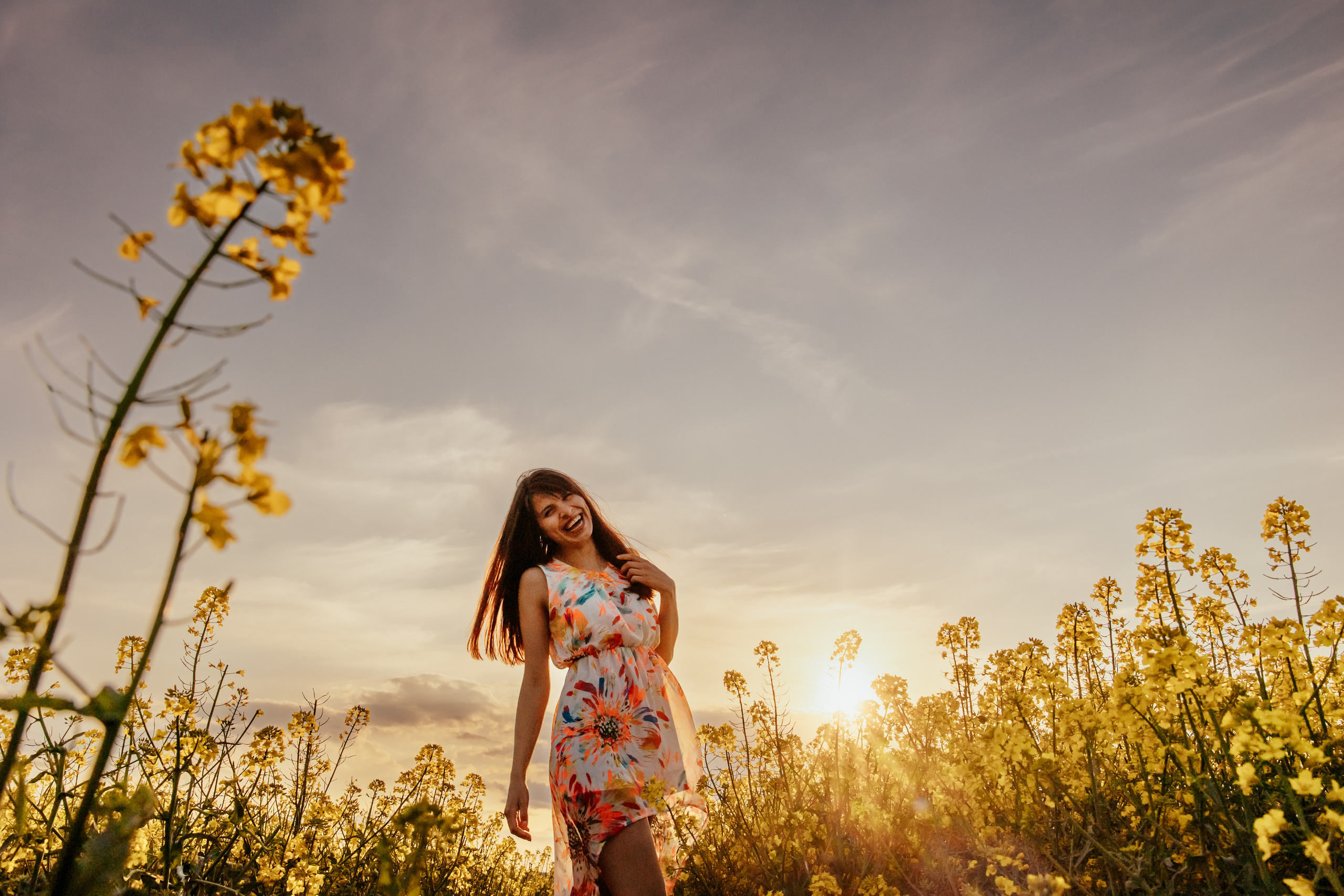 Когато цъфти рапицата. Фотограф Ирина Йотова