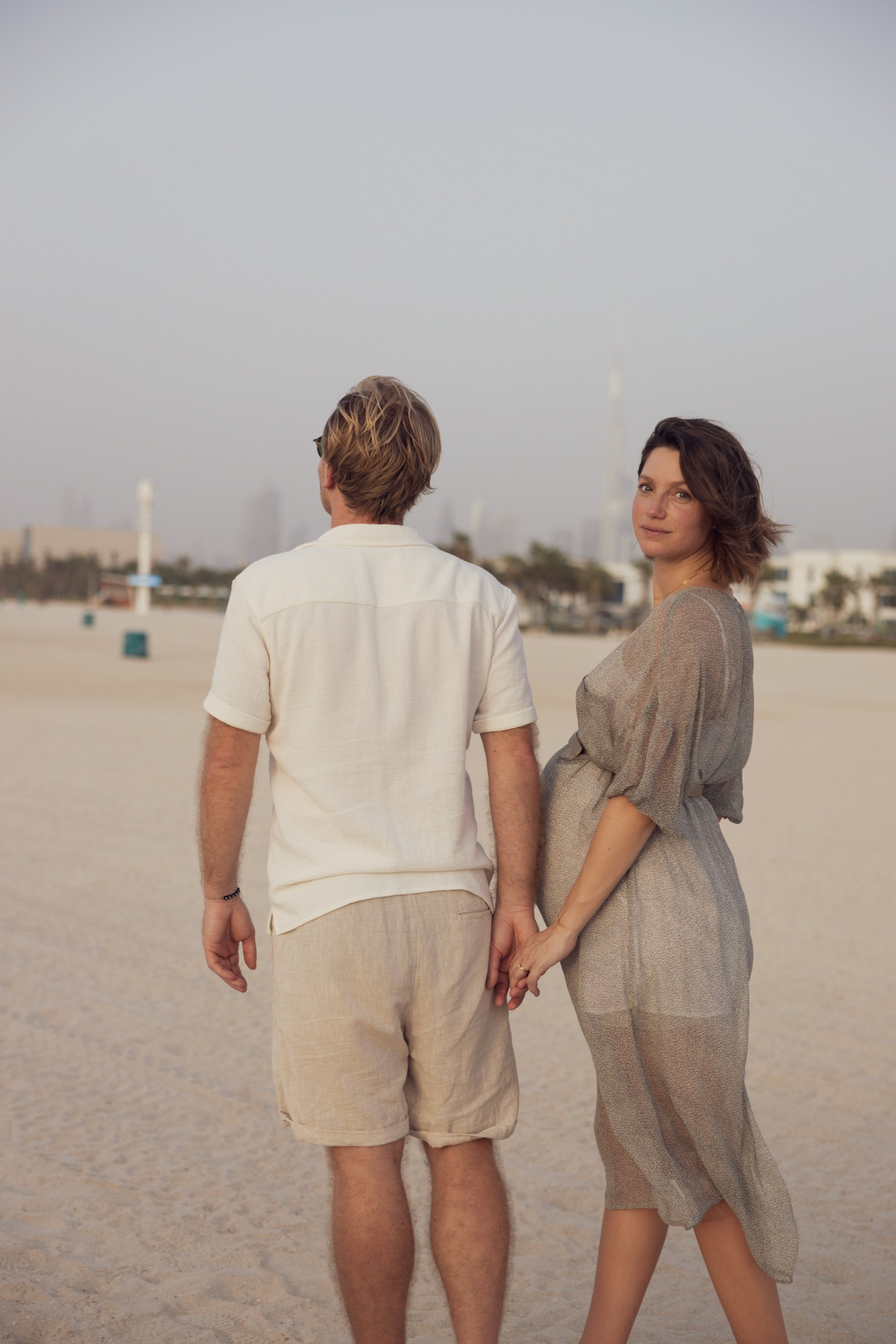 Maternity Session — Beach. Family Photographer in Dubai