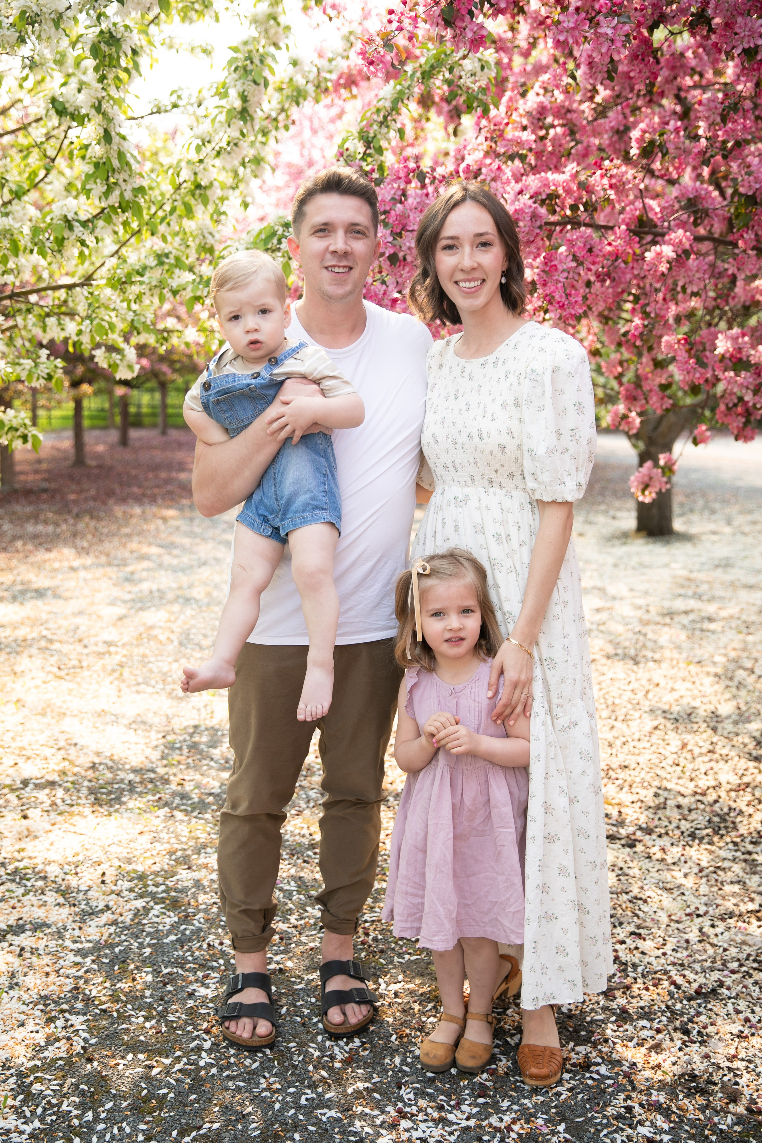 Cherry Blossom Pitcher’s Family. Ching Li Photography