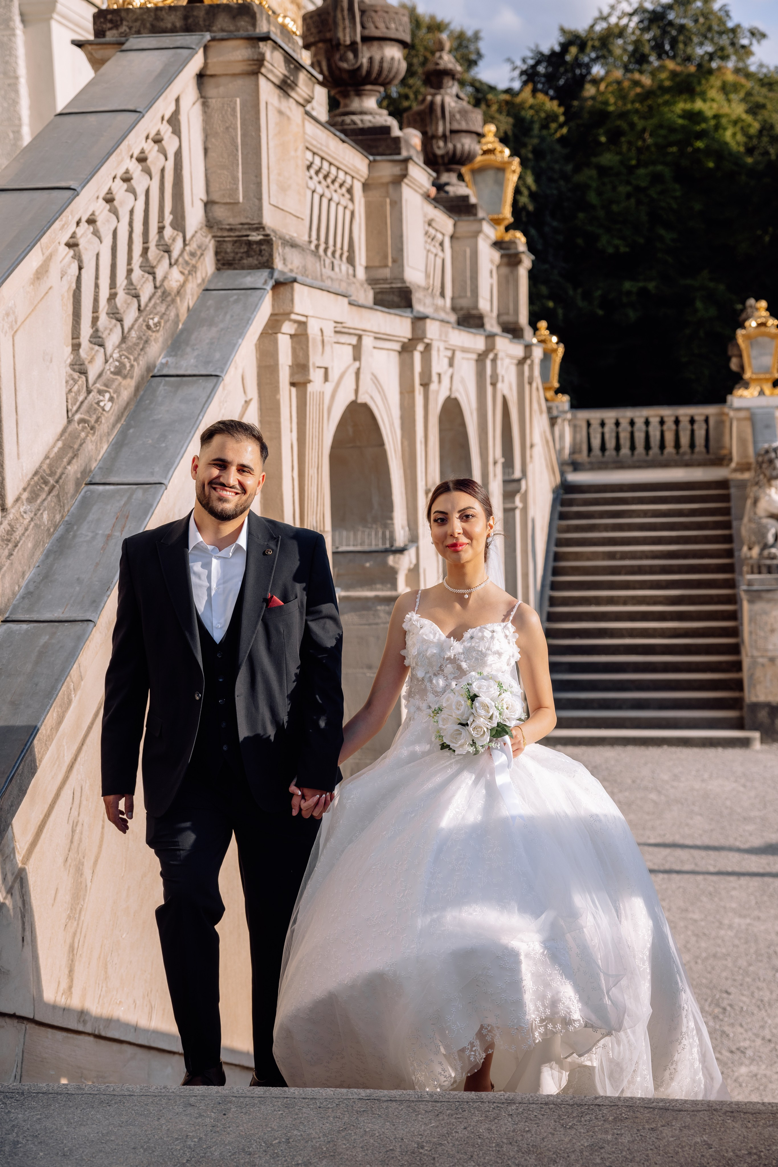 Liebe & Romantik am Schloss Nymphenburg. Hochzeitsfotograf München Taufe Familienfotograf Tanja Mauke