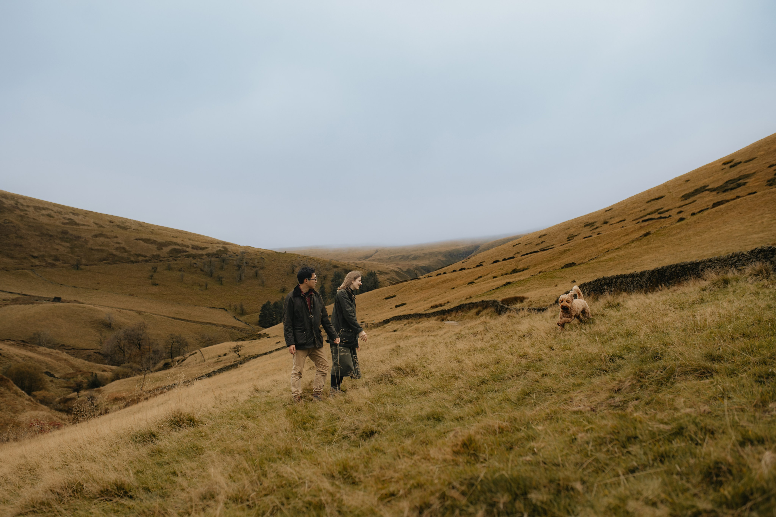 L & C in Peak District. Tania Gandrabur, photographer in West Midlands, England
