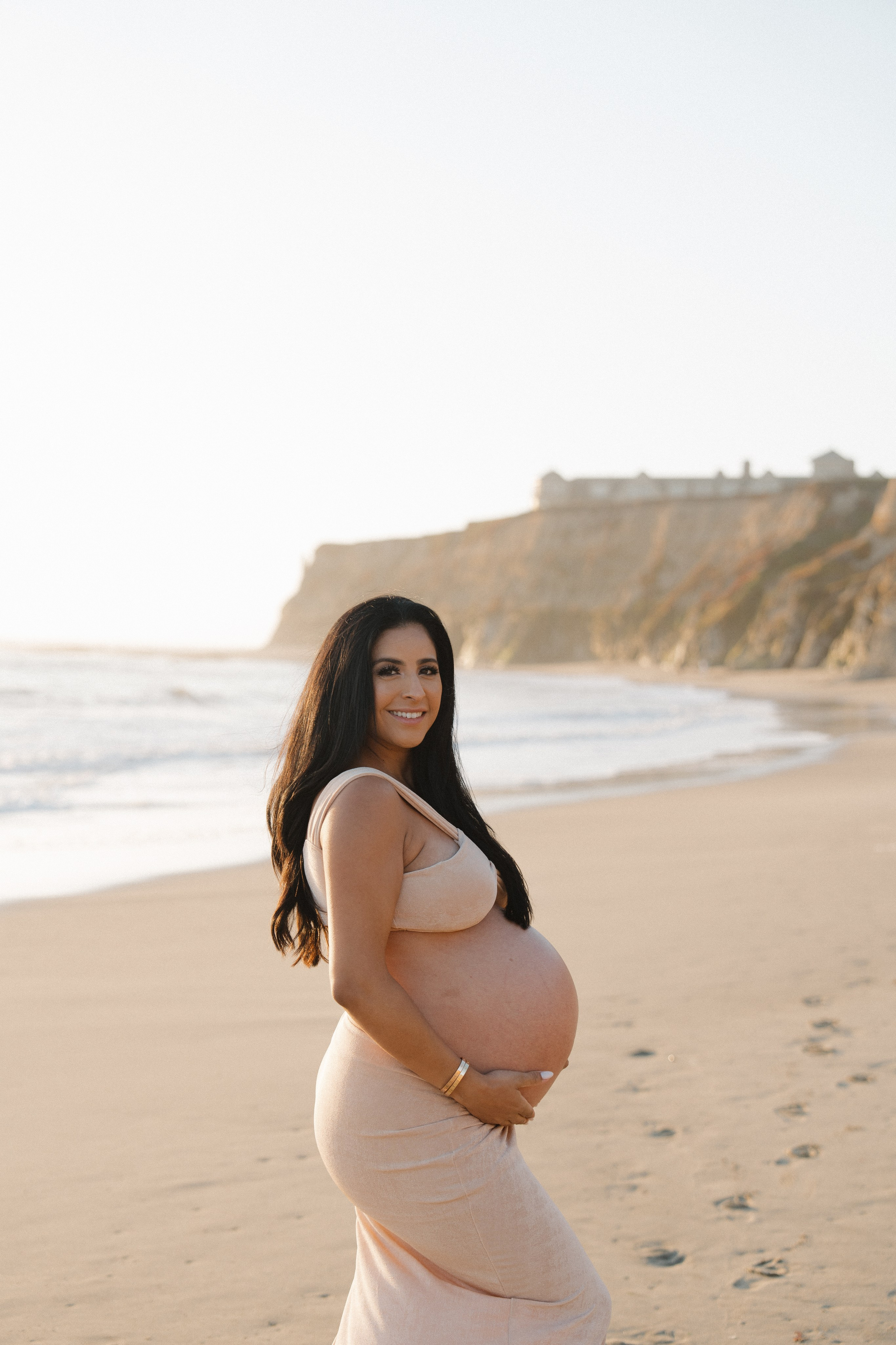 Candice Maternity Session at Half Moon Bay. Soulo Photography | San Francisco Bay Area Based Photographer