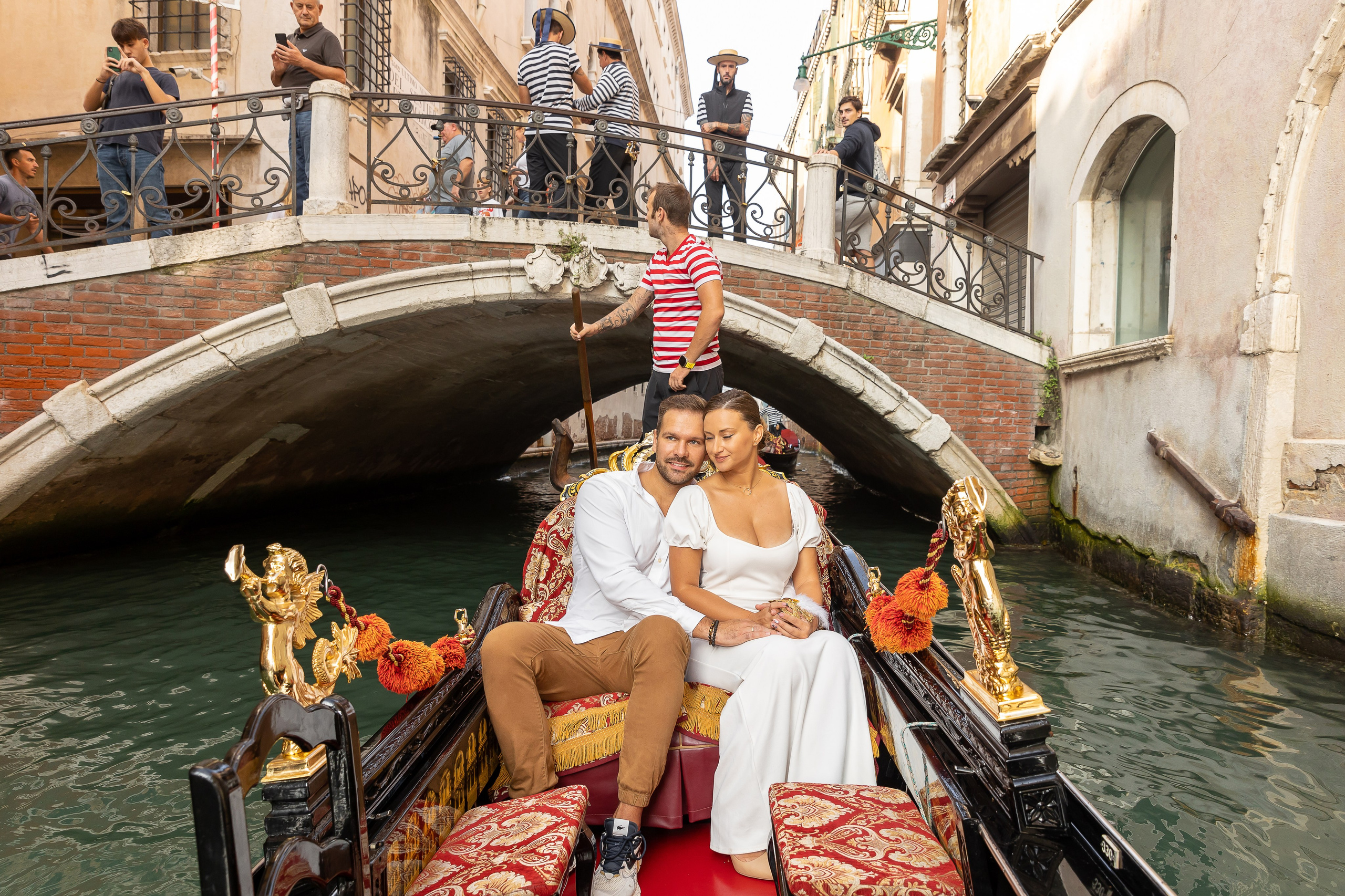 Emi and family at sunset
