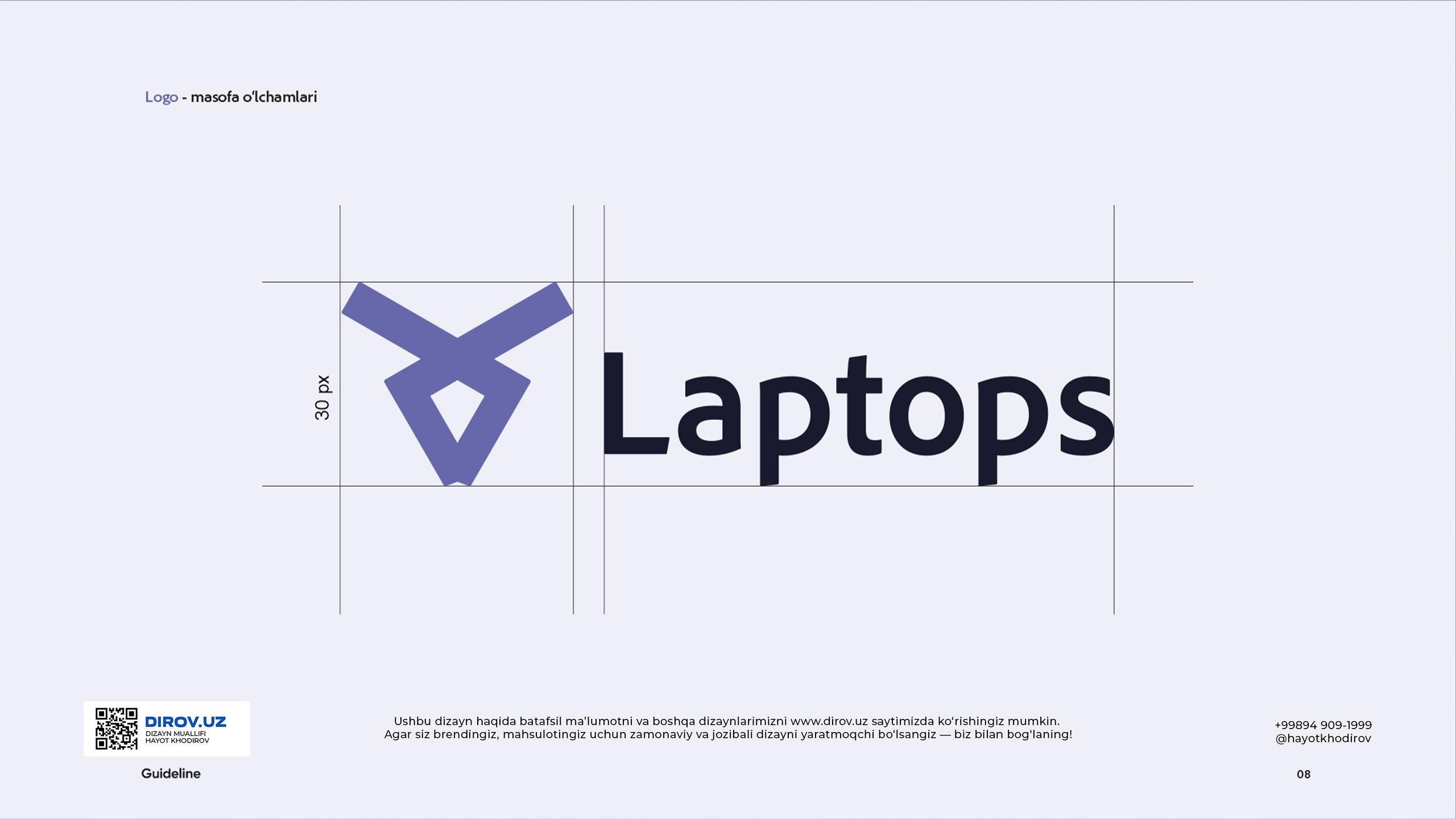 Laptops  — Logotip. Dirov — Hayot Khodirov