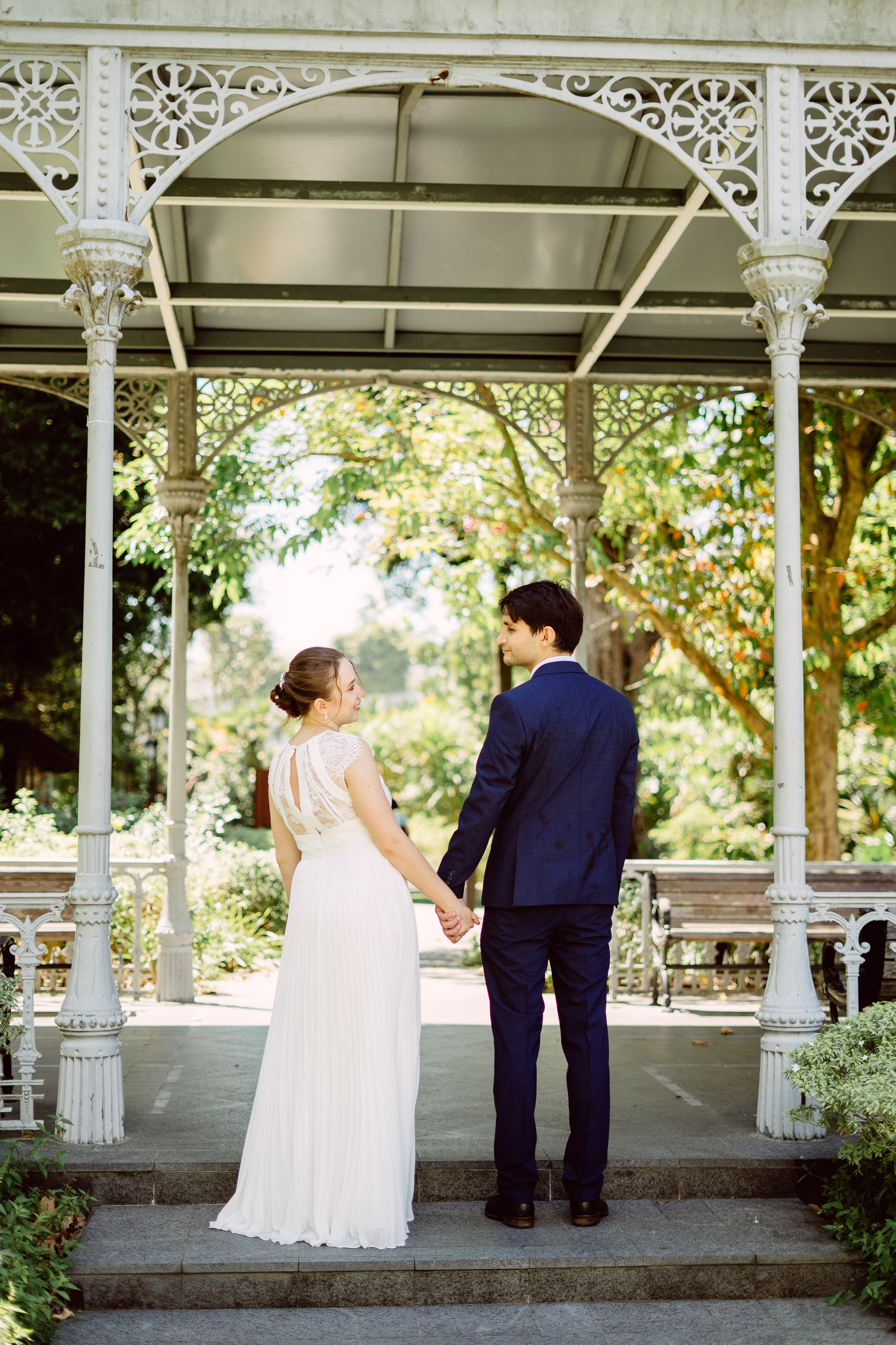 Love story. Dasha in Singapore