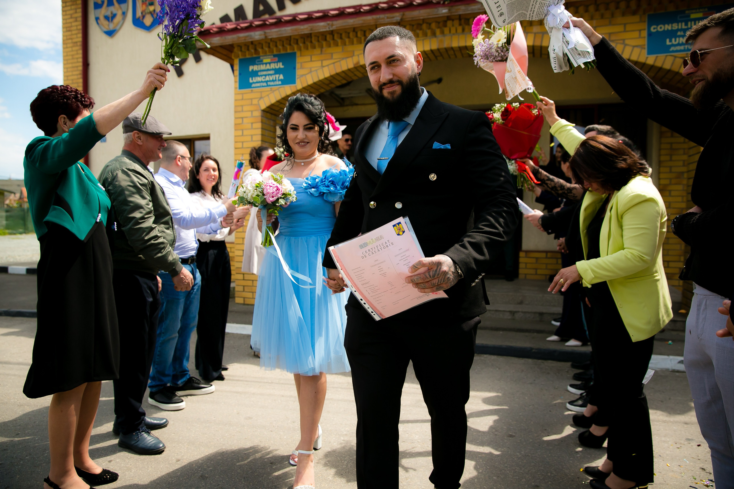 Cătălina & Marian 💙 Cununie civilă. DP Events — echipă foto-video din București, capturăm emoții și transformăm momentele în amintiri autentice