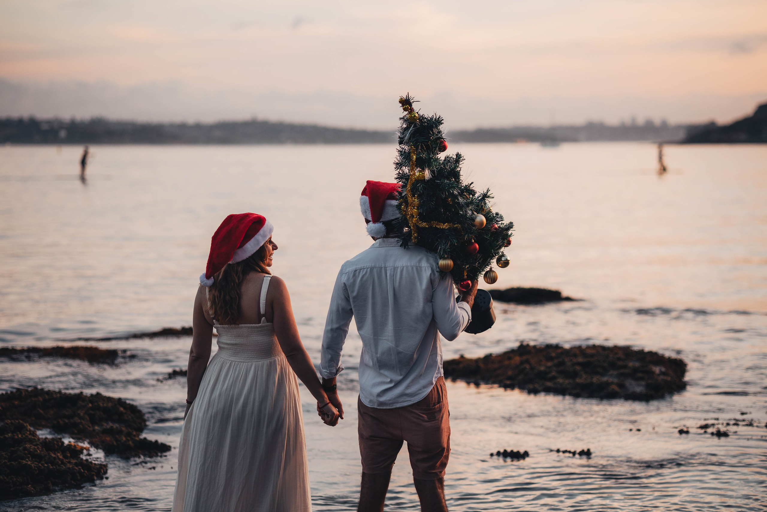 Heather + Tulio + Pregnant + Christmas. True Story Photography