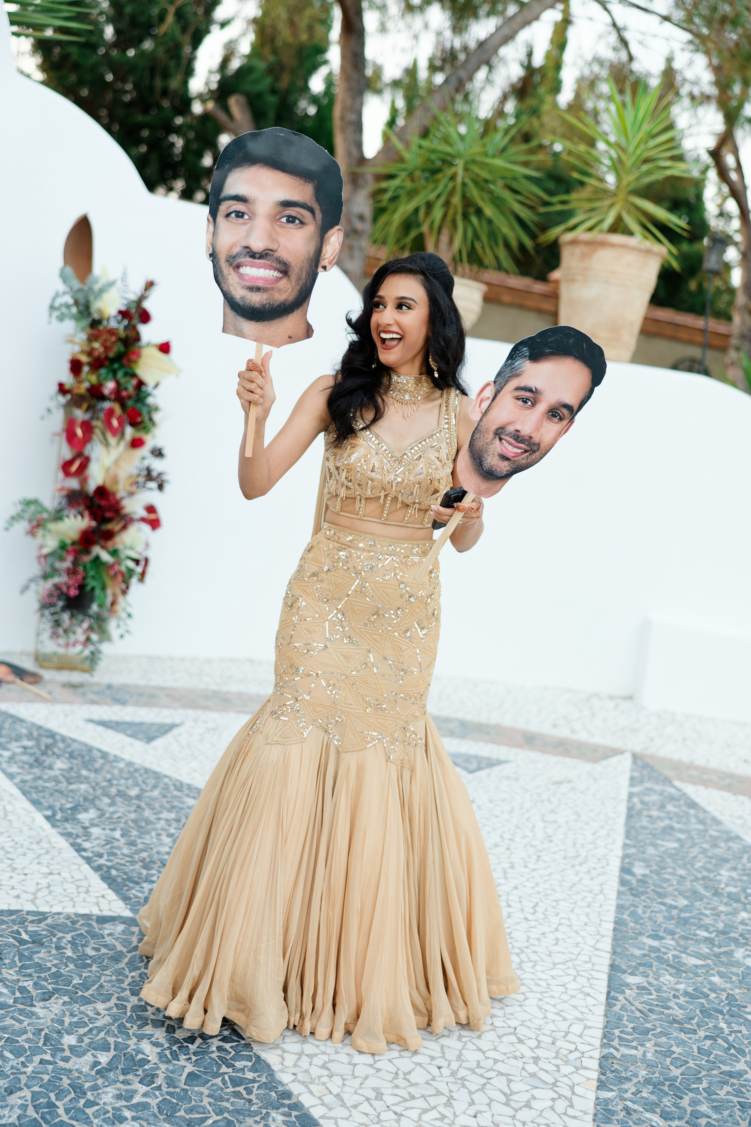 Indian wedding at Gran Villa Rosa, Barcelona