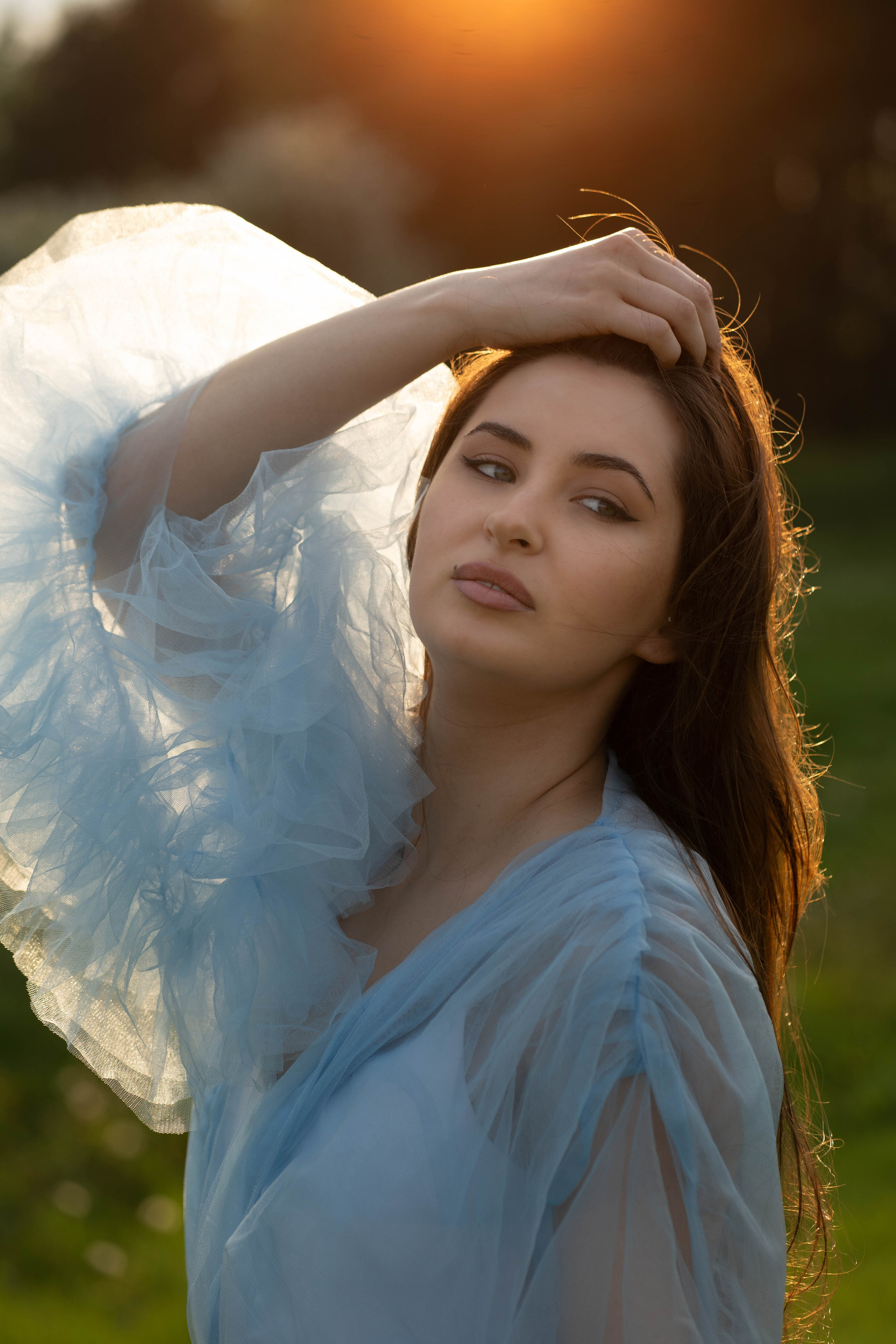 Saulėlydis su Dominika. Fotografija — Olga Bojarin