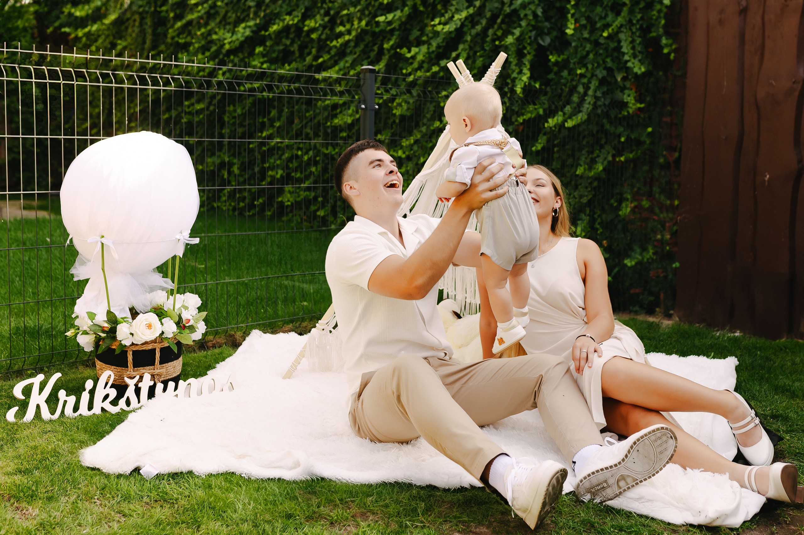 Kristupo krikštynos. Rokas Baranauskas fotografija