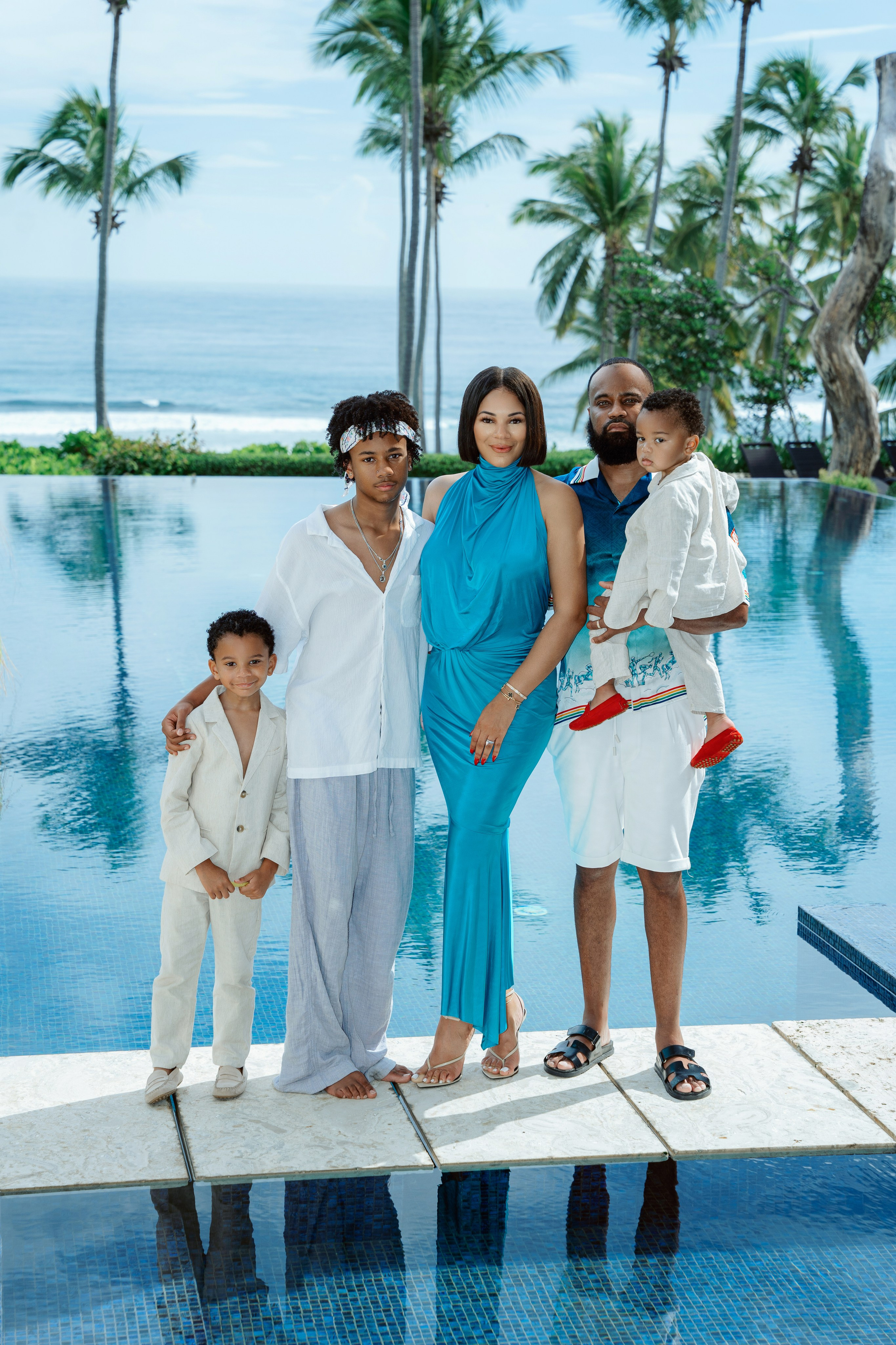 Portia and Family. Photoshoot in Cabrera. Photographer in Puerto Plata and Santo Domingo, Dominican Republic