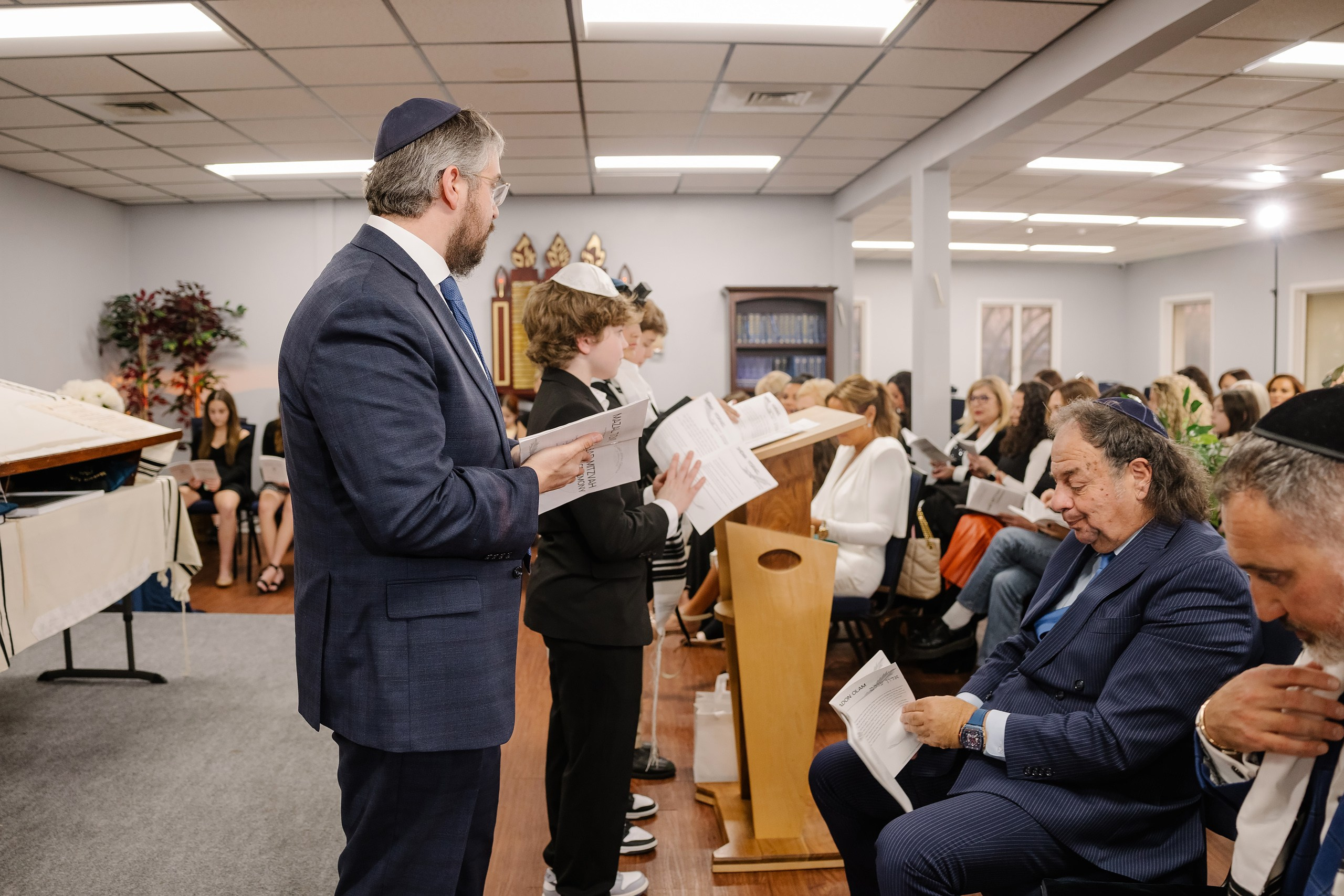 1.02.2024 Bar Mitzvah. Wedding family event photographer in Chicago Nick Yushevich