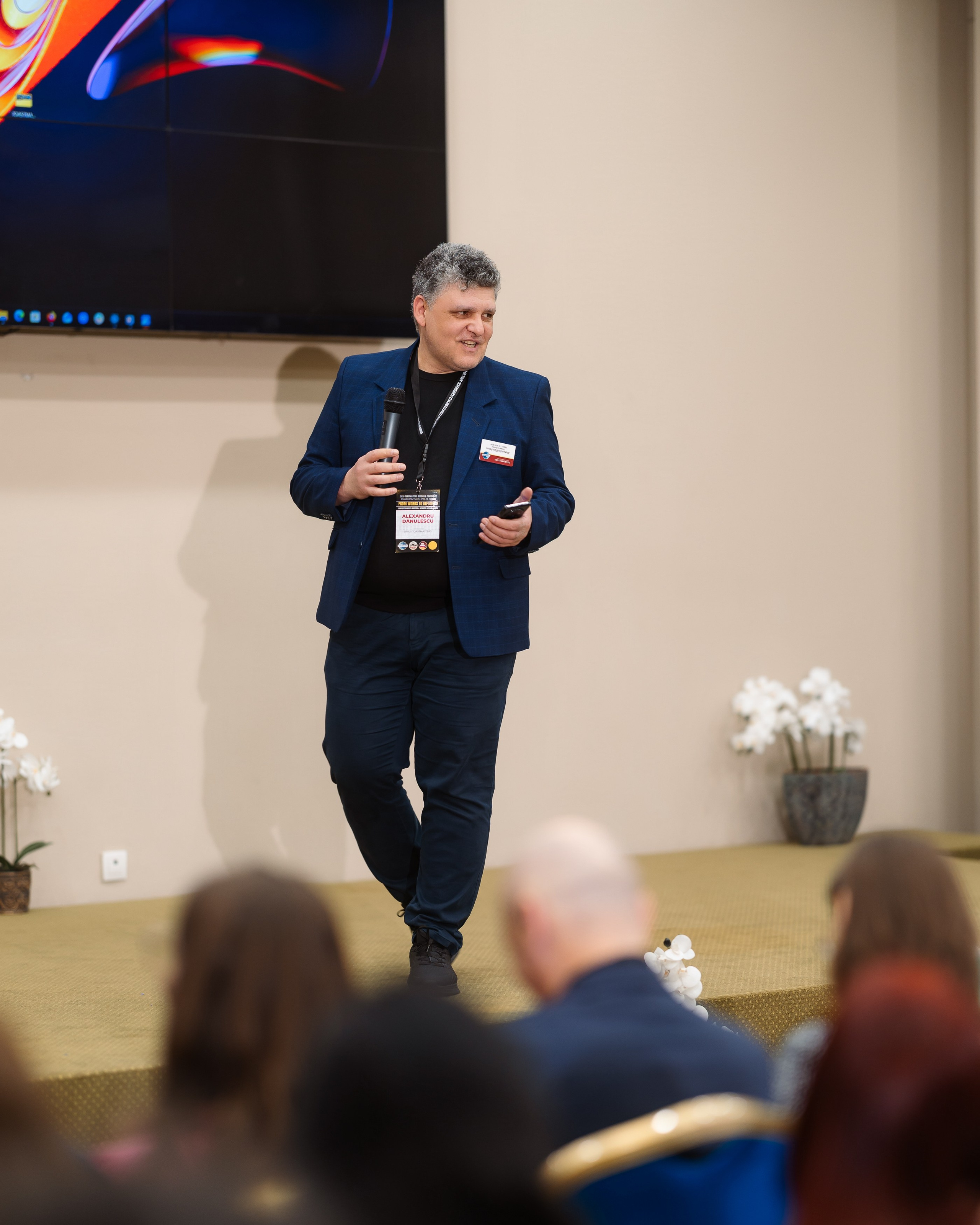 Toastmasters Conference. Marius Ciocan