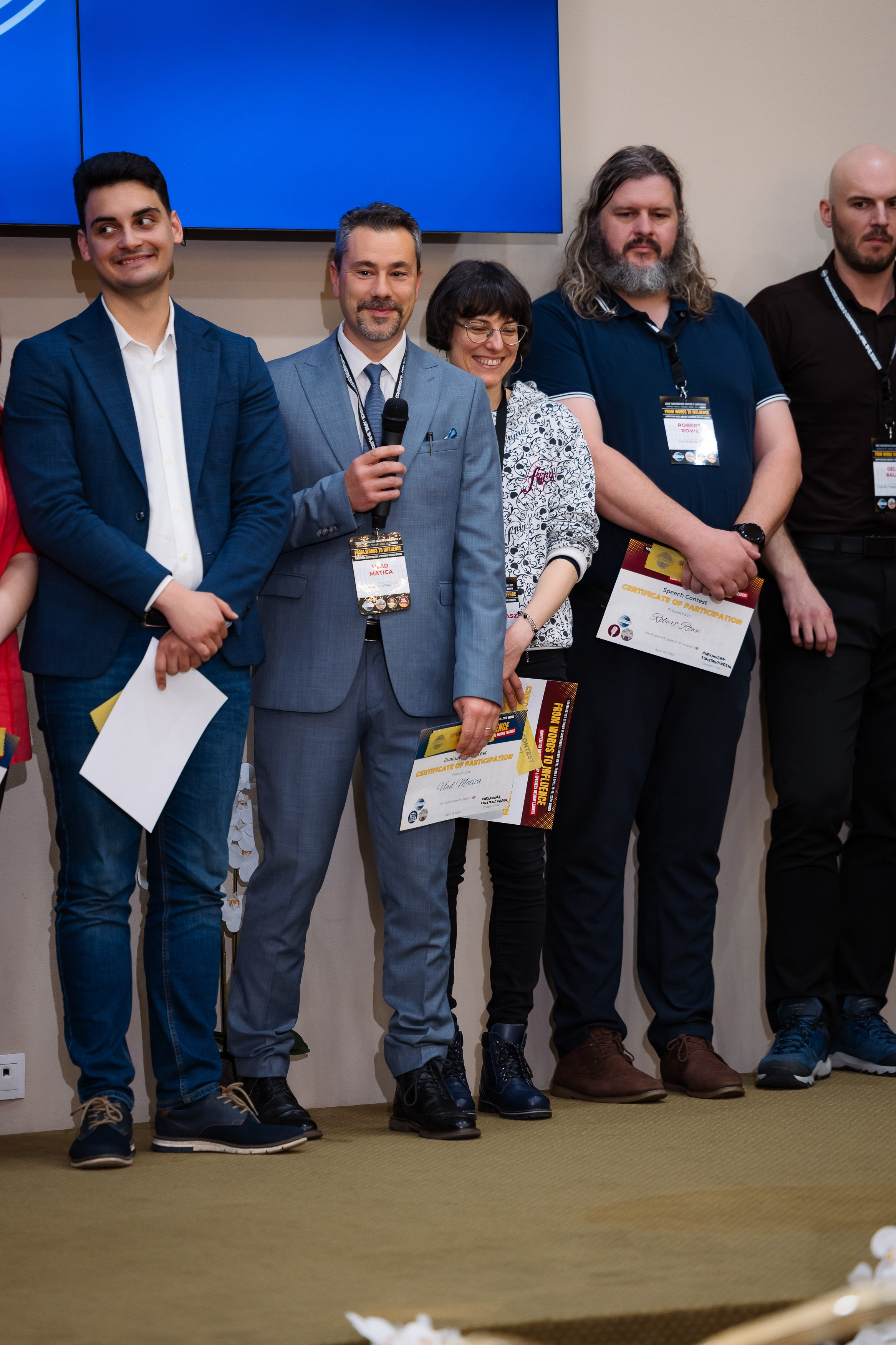 Toastmasters Conference. Marius Ciocan