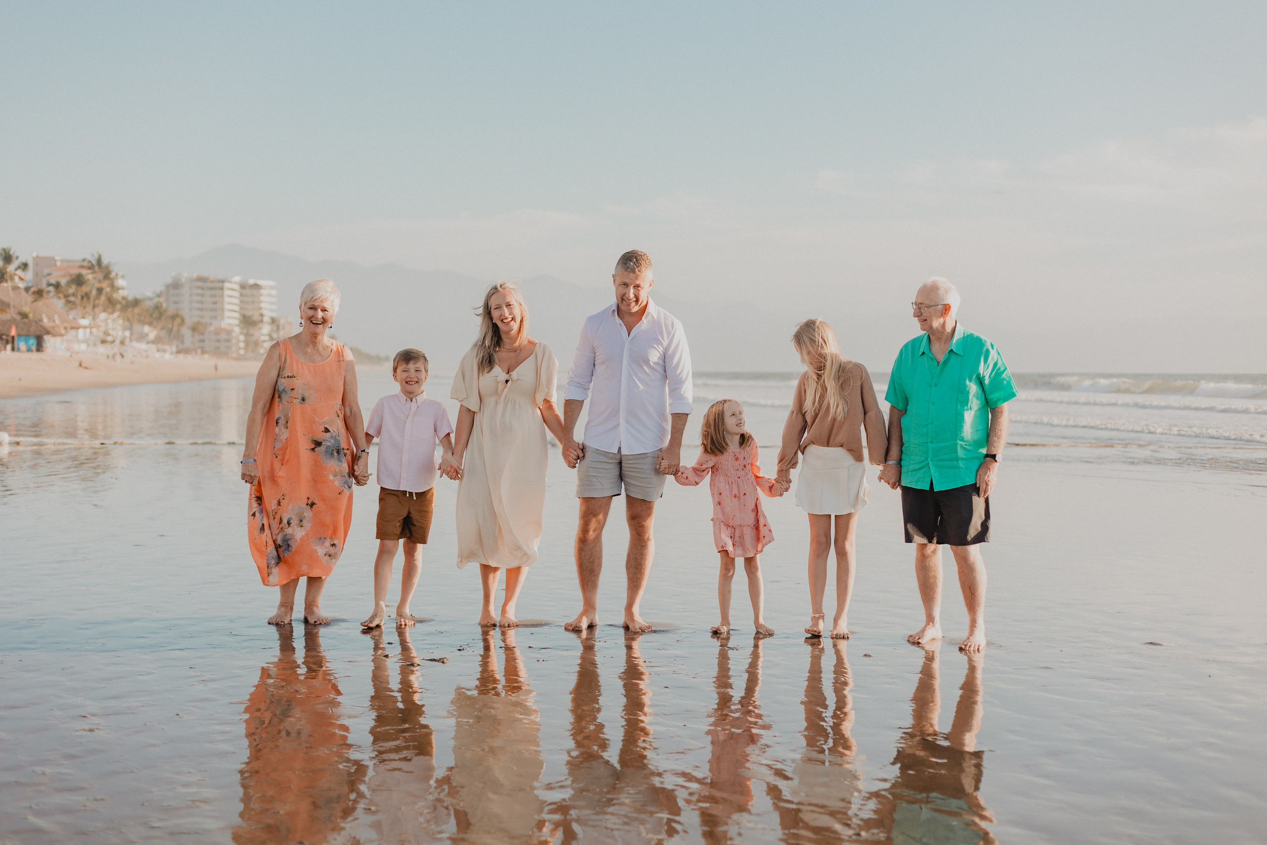 Laughter, Sand, and Sea: A Family Session in Nuevo Vallarta