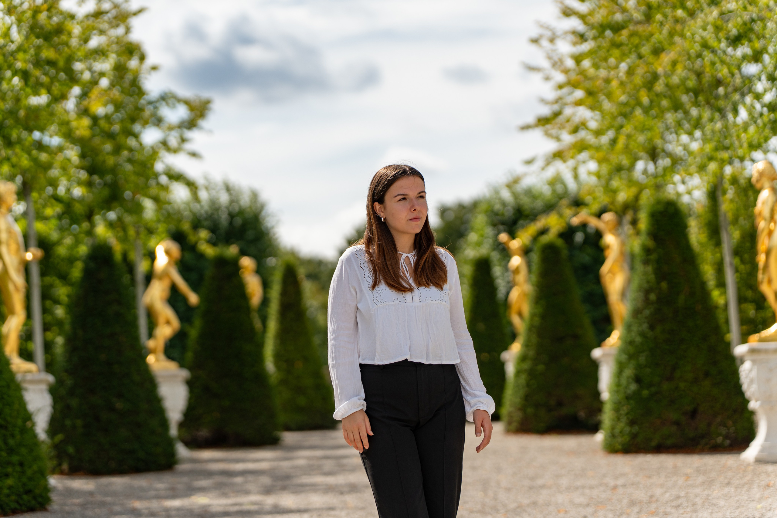 Herrenhäuser Gärten in Hannover w/ Lucy. URBANSTREETFILES.ART