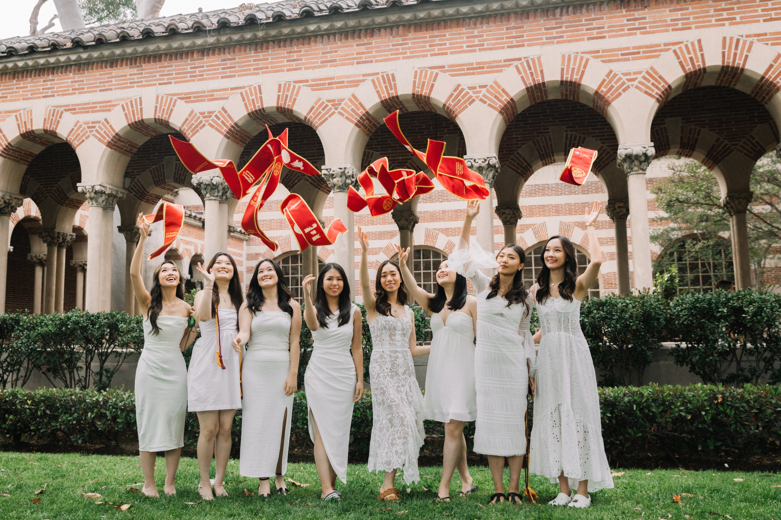 USC Graduation Photoshoot | Taya Frank. Southern California Family and Couple Photographer