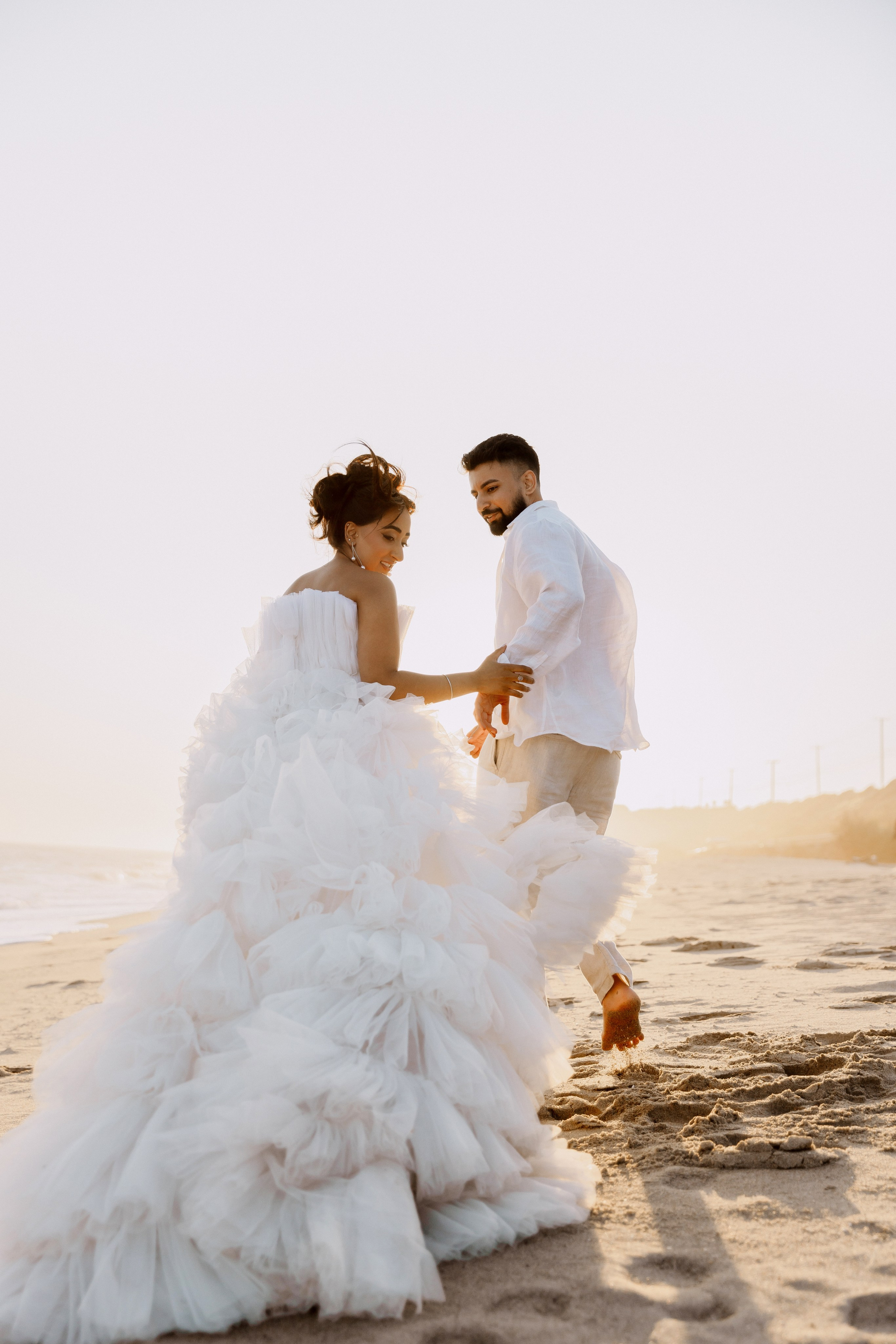 Engagement Photoshoot at Malibu Beach | Taya Frank. Southern California Family and Couple Photographer