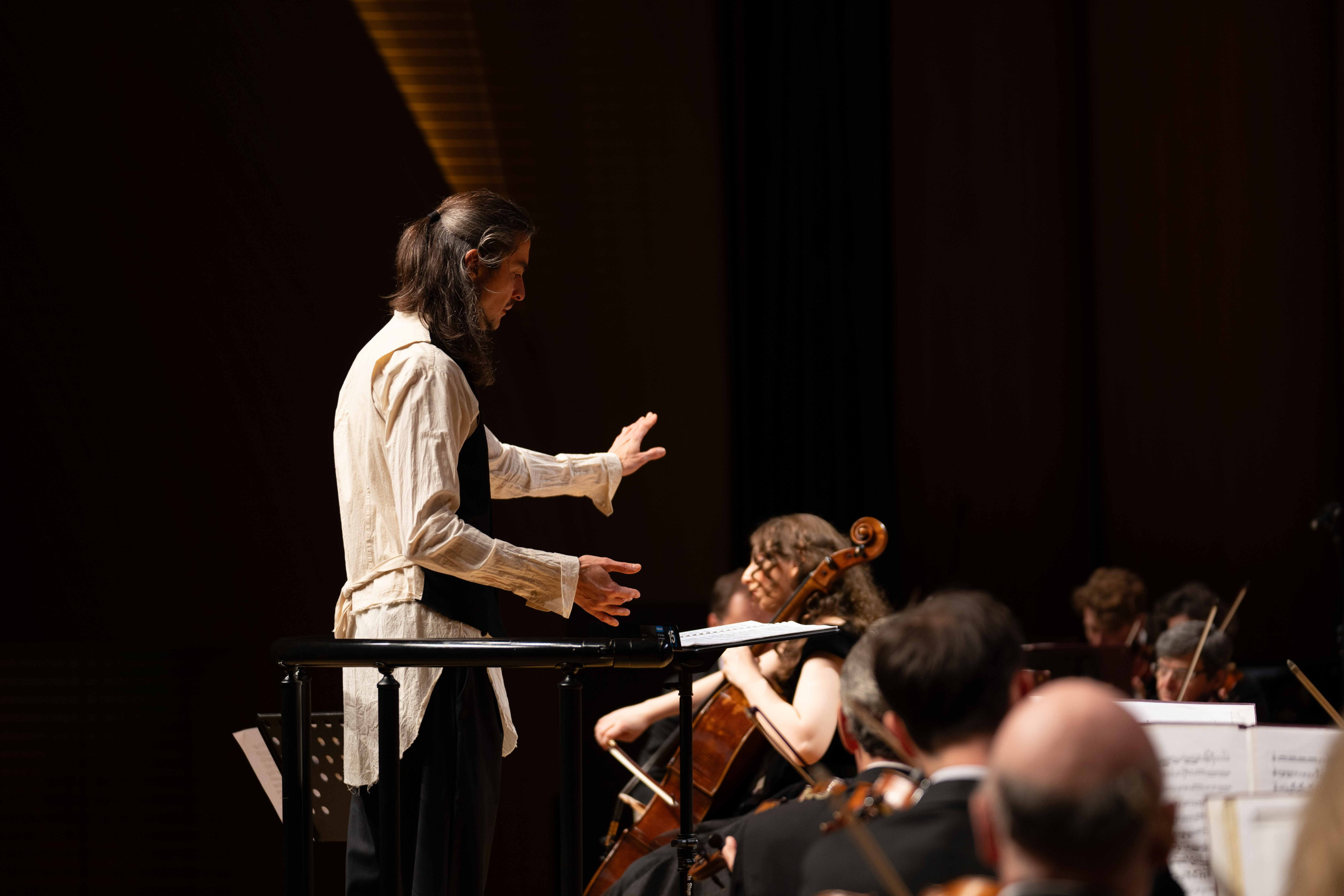 The Tchaikovsky Academic Grand Symphony Orchestra in Baku. Wedding&Event photographer Ismail Rzayev in Baku