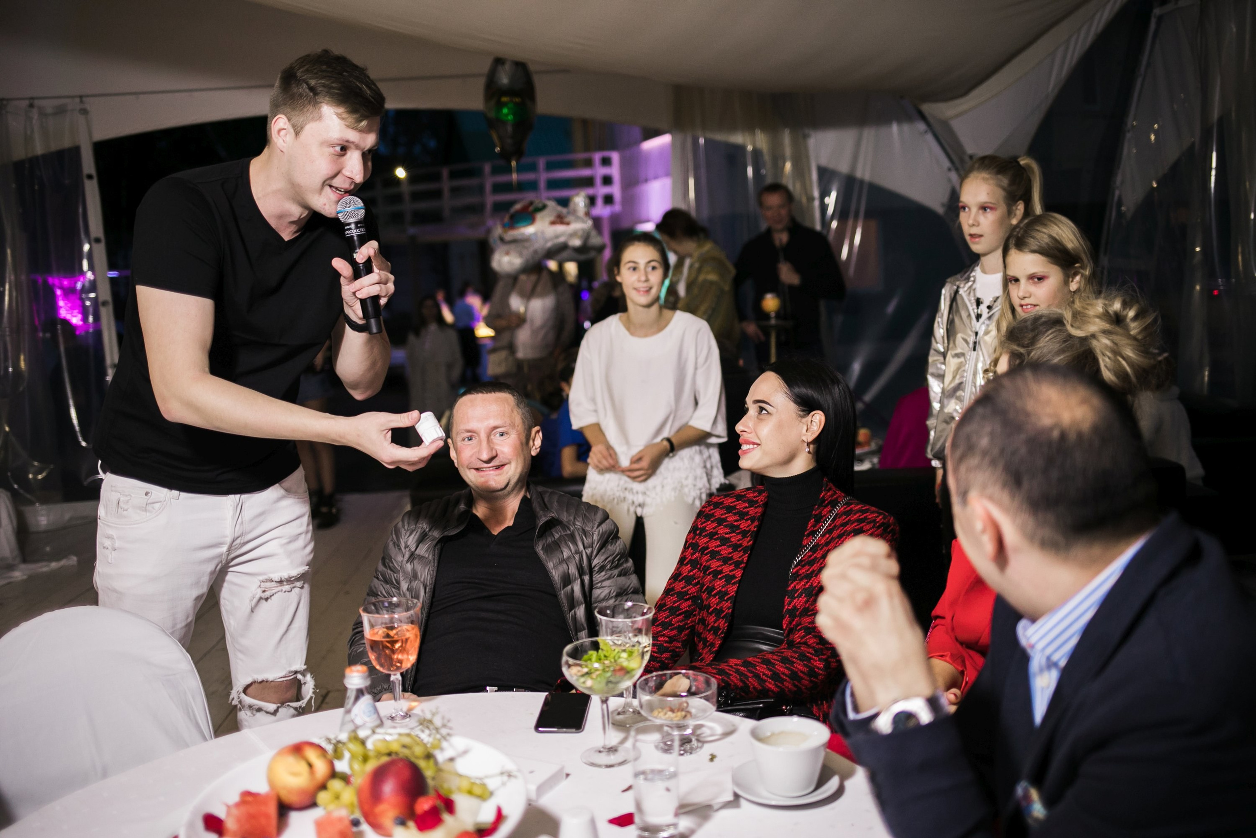 Birthday in a yaht club. True Story Photography