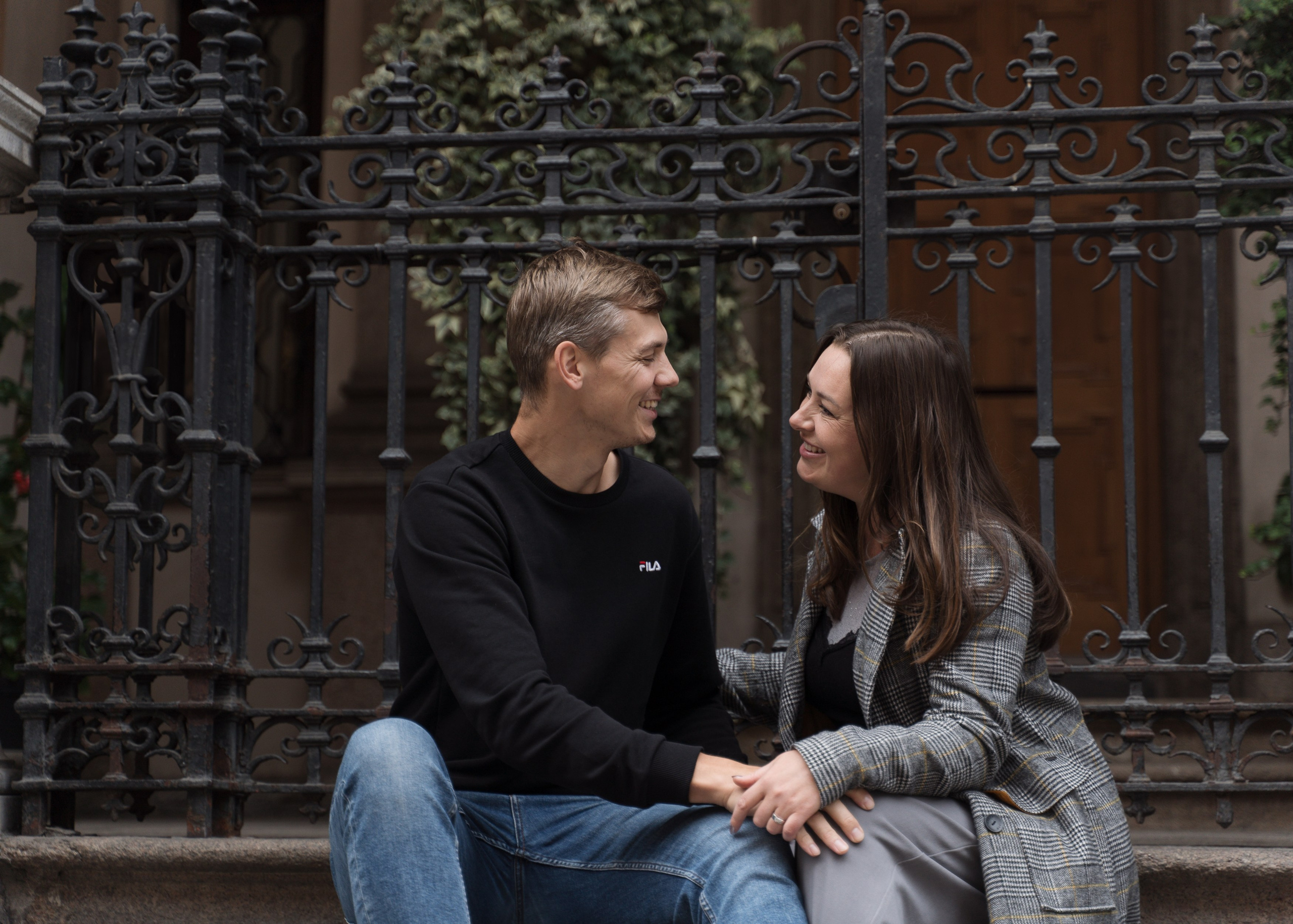 Winter Photo Walk in Milan. Proposal Photographer in Lake Como