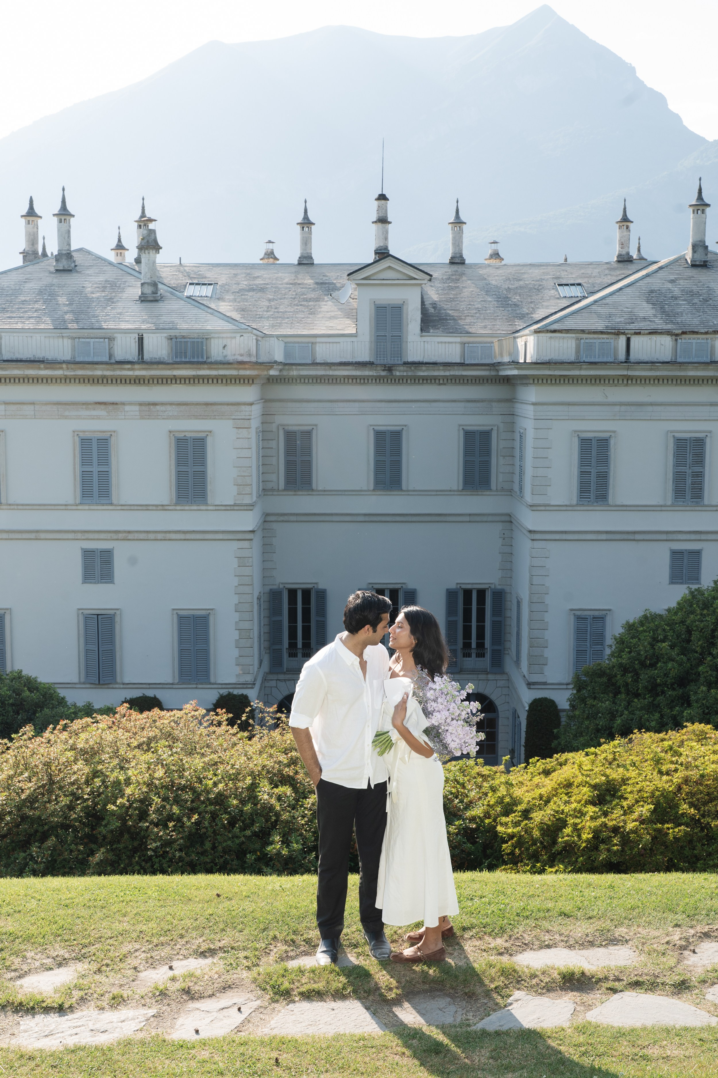 Secret Proposal at Villa Melzi, Lake Como. Lake Como Proposal Photographer | Surprise Proposals & Engagements