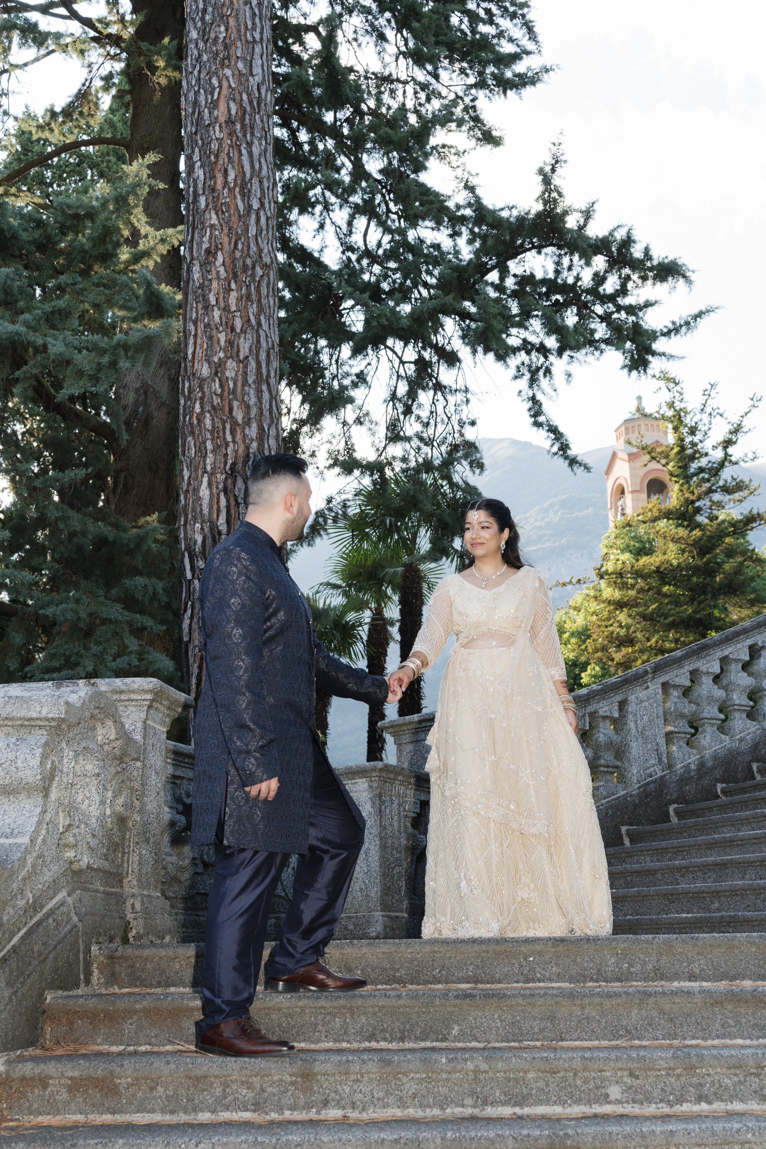 Pre-wedding Photoshoot in Lake Como. Lake Como Proposal Photographer | Surprise Proposals & Engagements