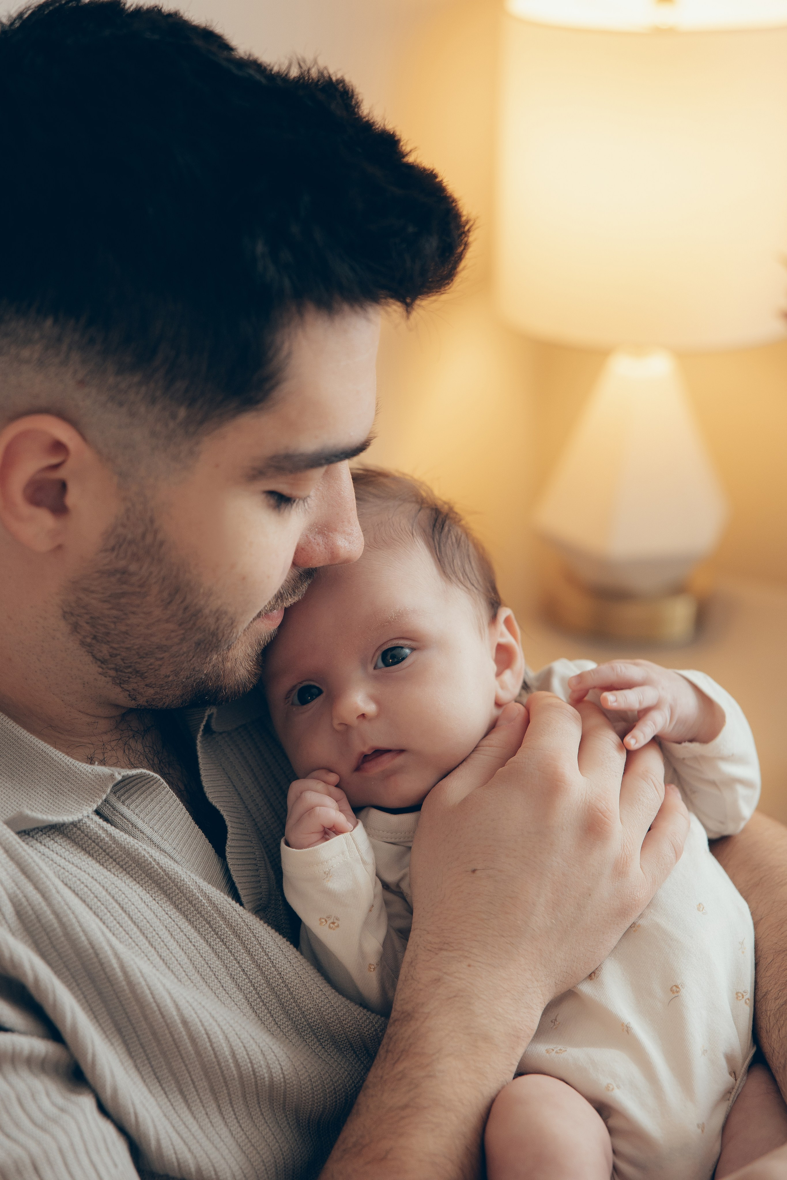 In-Home Baby Photoshoot. Family and children’s photographer and videographer in Chicago