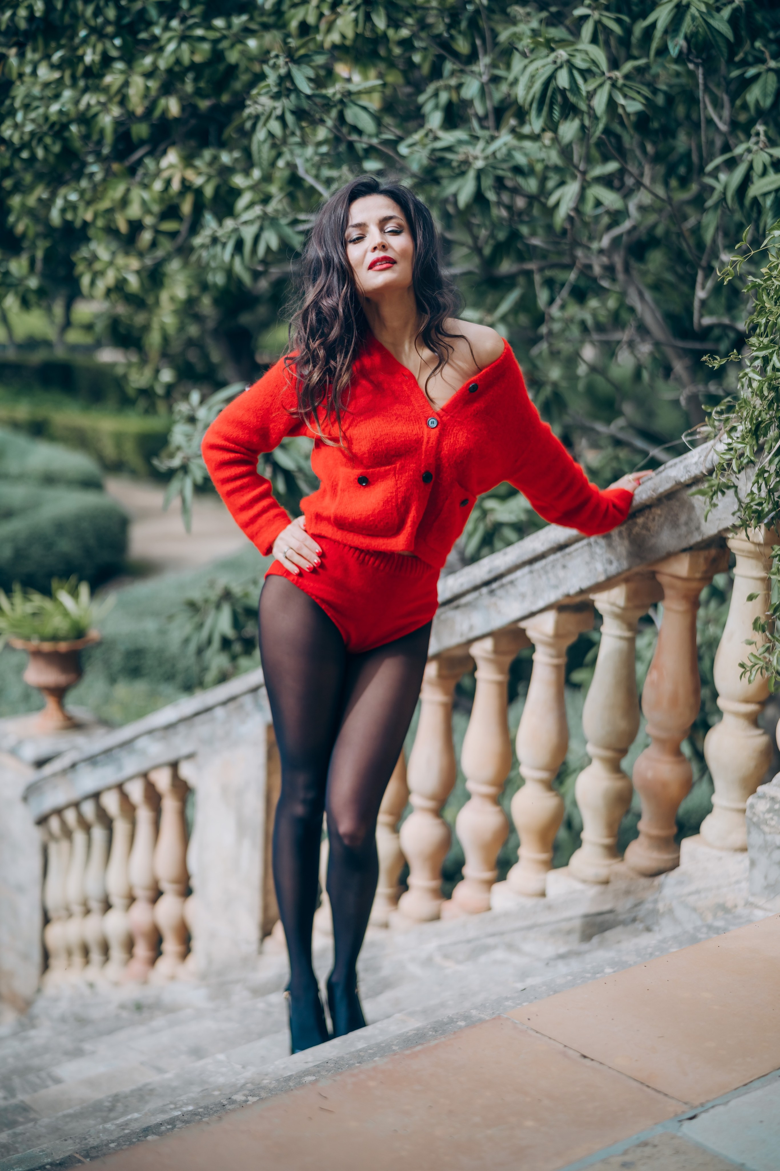 Lady in red. Fotógrafo en Palma de Mallorca