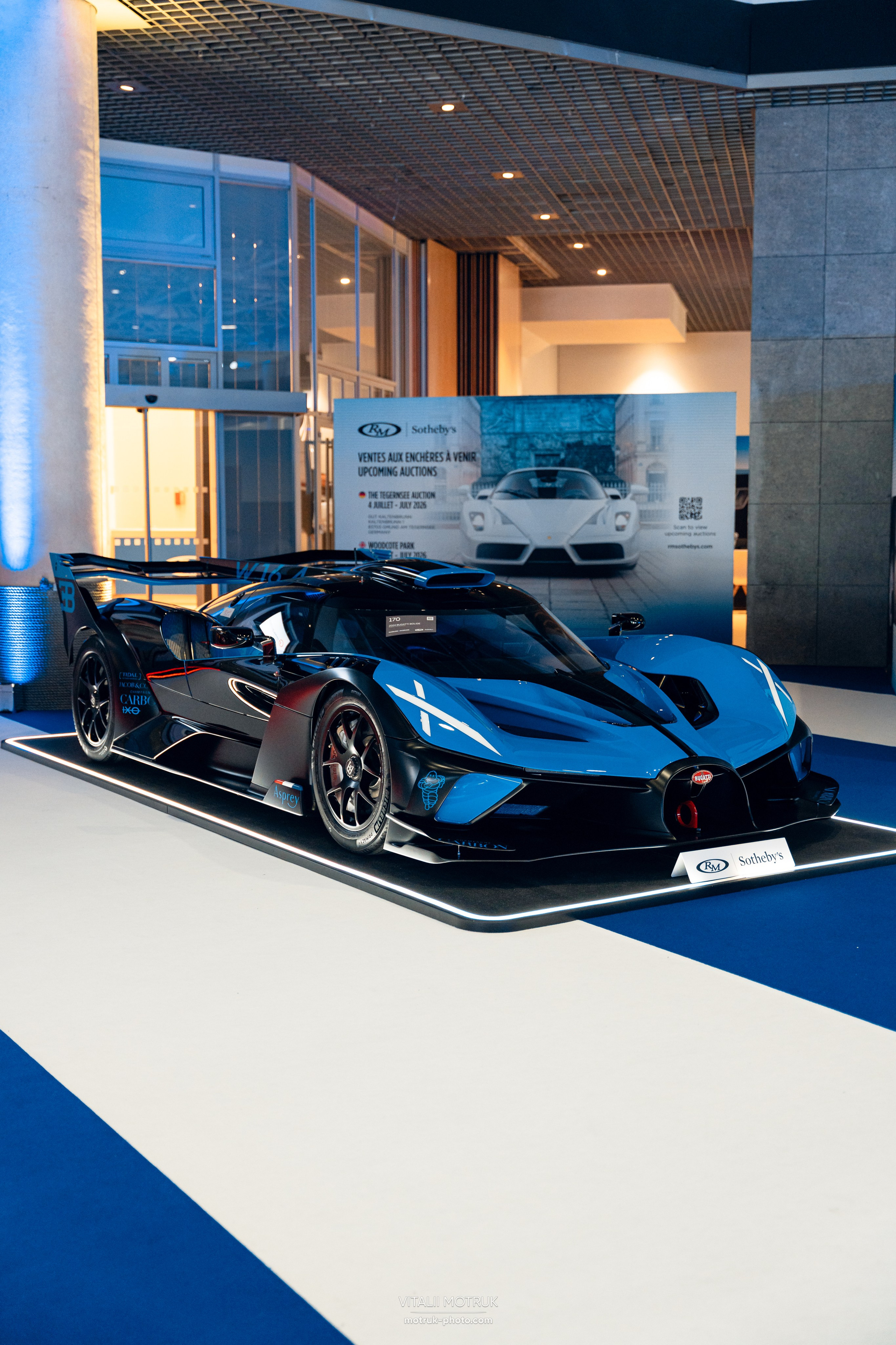 RM Sothebys 2026 Monaco. Photographe de voitures à Paris — Vitalii Motruk