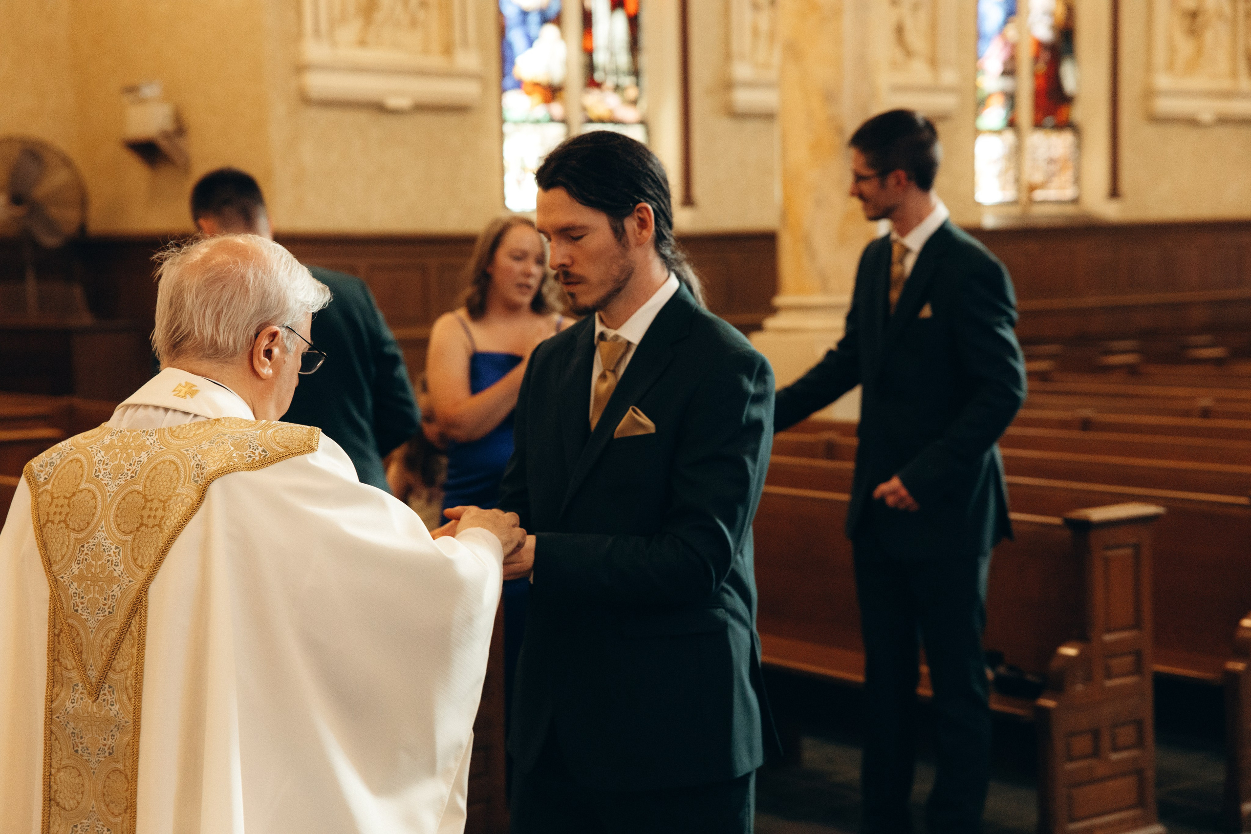 Lisa & Jim | Wedding Ceremony at St. Mary Star of the Sea
