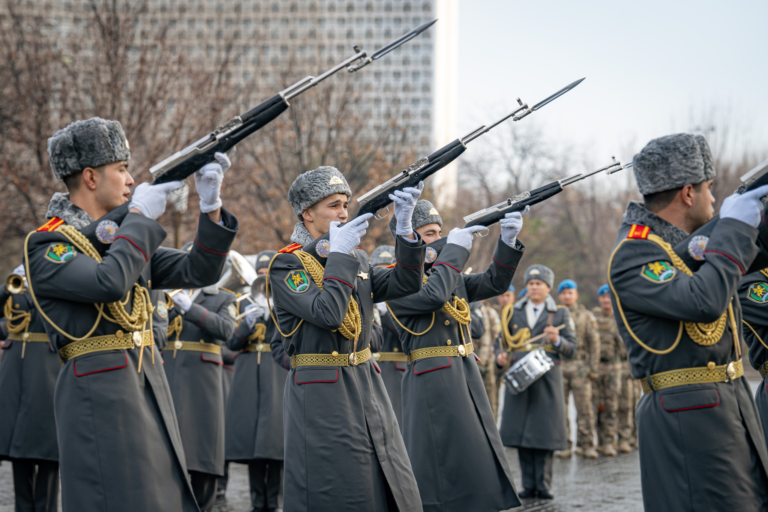 В Ташкенте прошел парад ко Дню защитников Родины. Георгий Намазов | Фотограф в Ташкенте