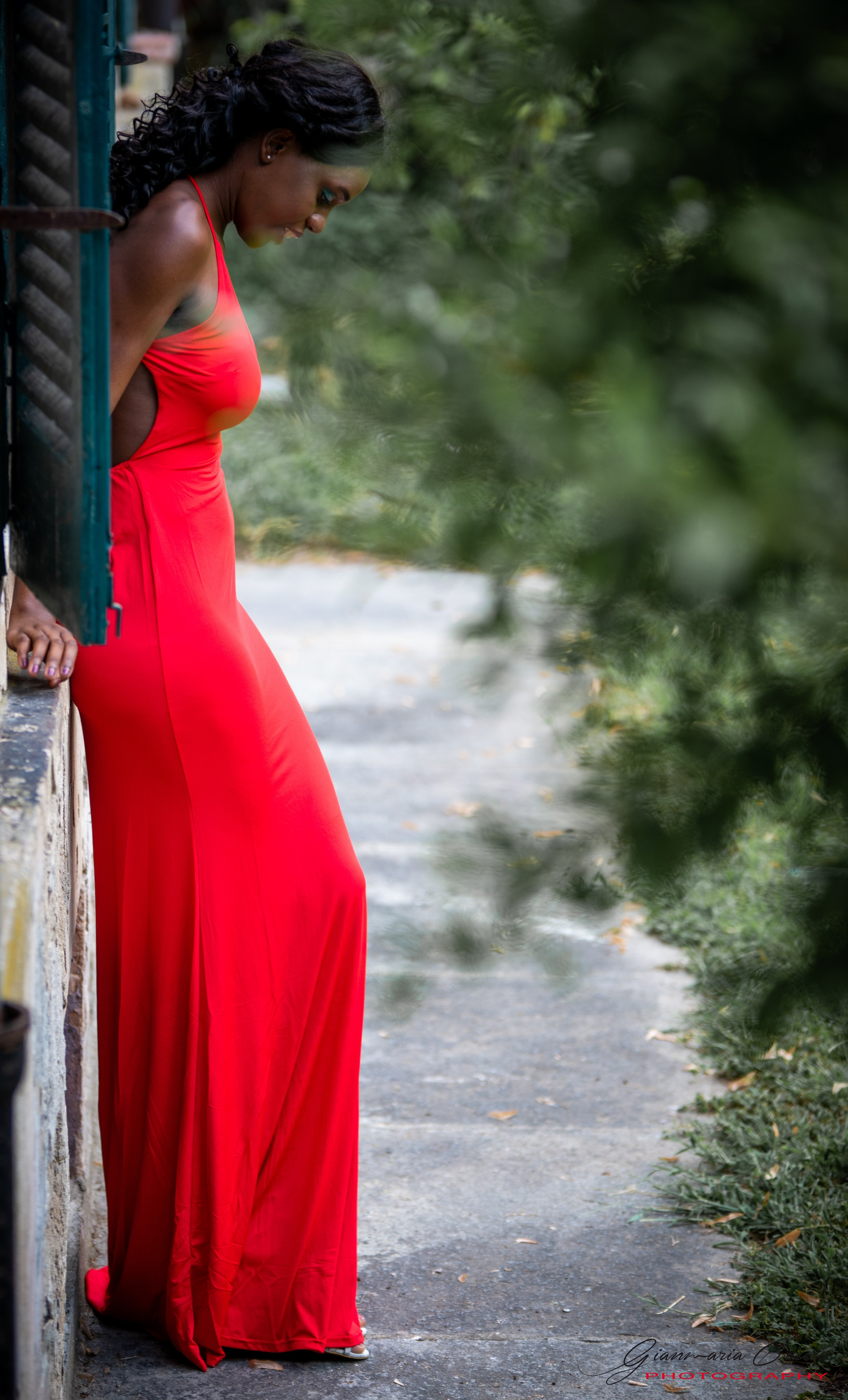 Modella in Villa. “Gianmaria Coscia fotografo per passione”