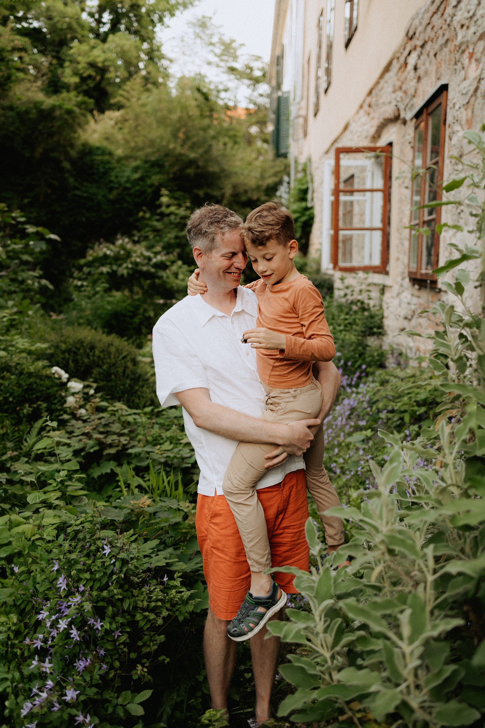 Family in the city. Elena Gorobets. Photographer in Zagreb