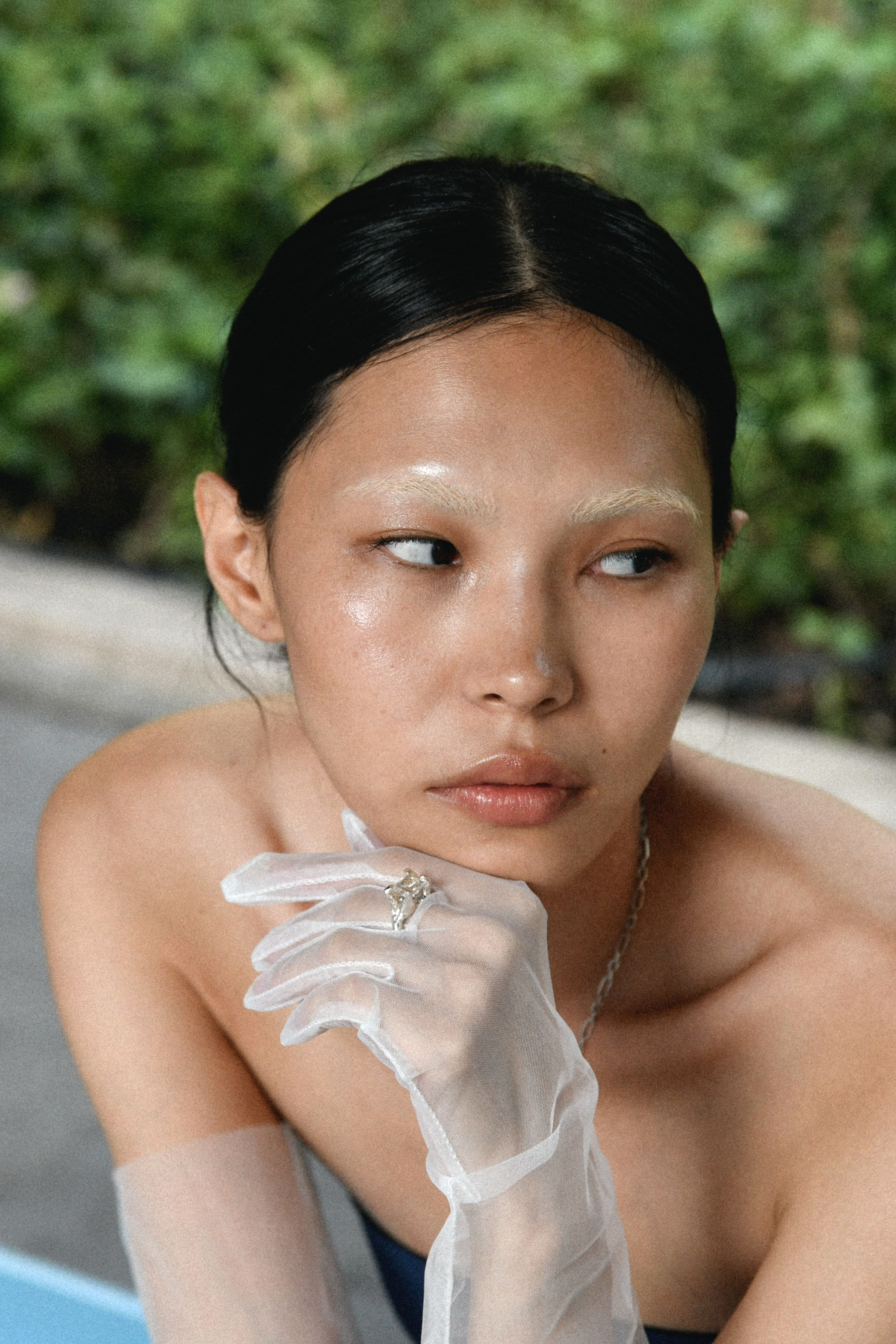 Street for Wiktoria Tao jewelry. Stylist