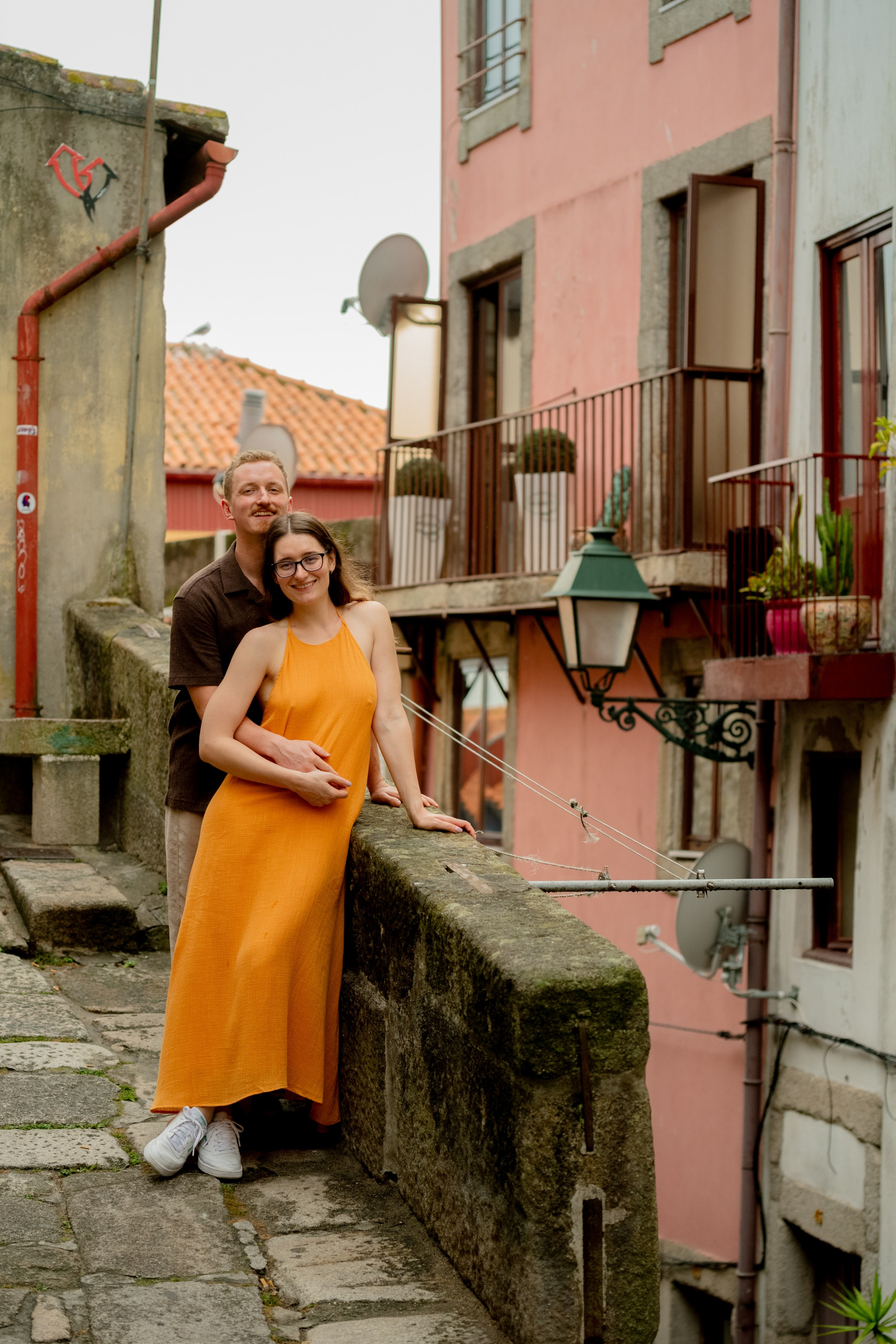 STEPHANIE and MICHAEL. Porto. Anastasiia Antoniuk portrait, family and couple photographer, Portugal