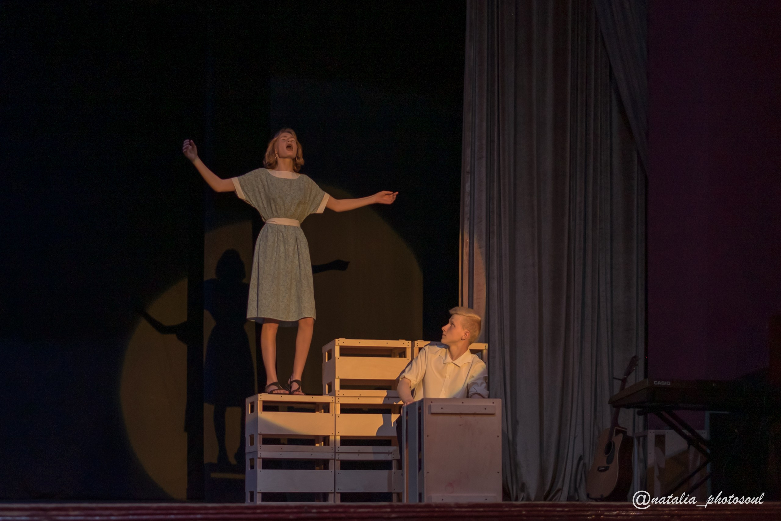 Performance “Our Town” School and Theater “Artist”. Photographer in Seoul Dobrokvashina Natalya