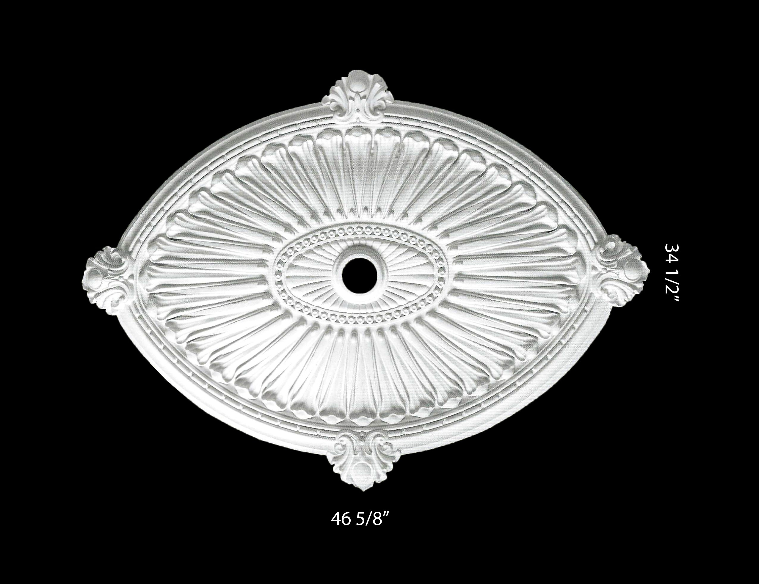 Medallions. Plaster molding