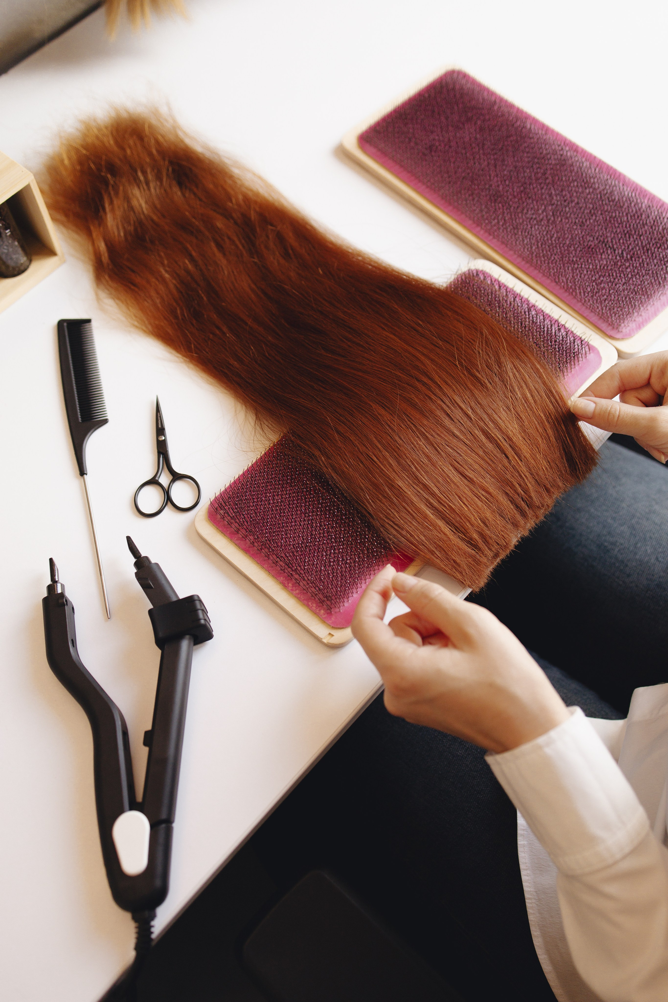 Healthyhair: Przedłużanie włosów. Фотограф Ксения Русецкая