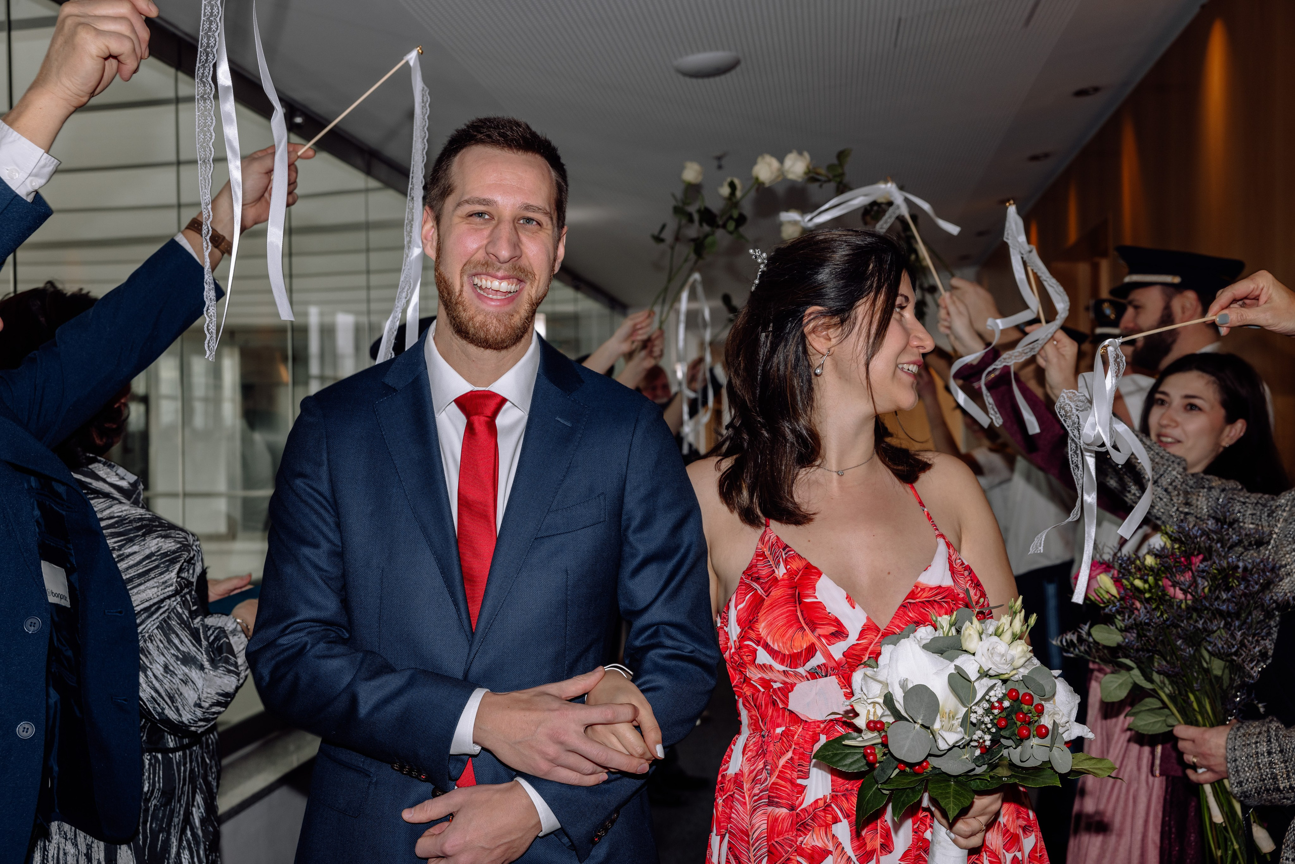 Warme Winterhochzeit in München - Standesamt Ruppertstraße. Hochzeitsfotograf München Taufe Familienfotograf Tanja Mauke