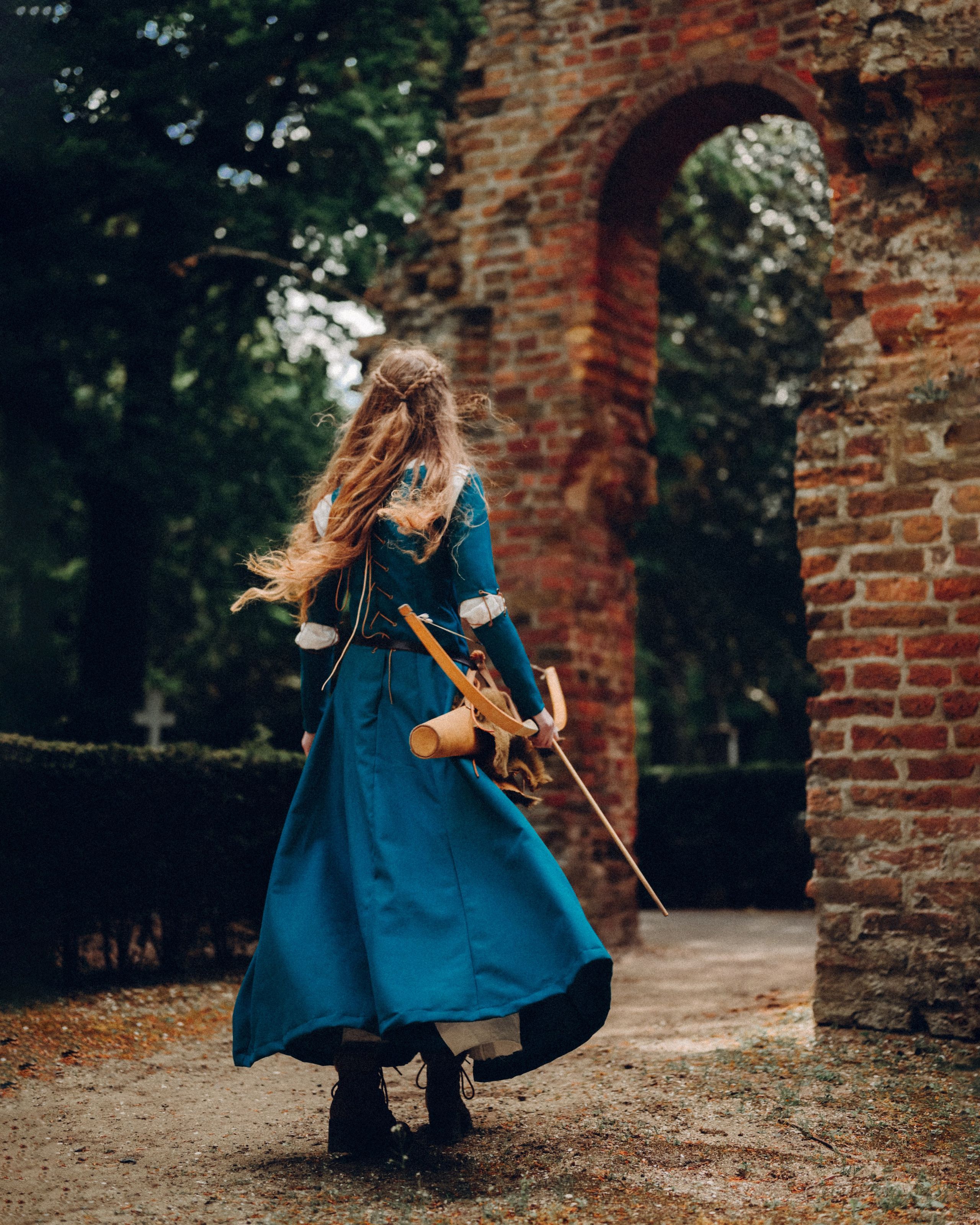 Cosplay Photoshoot of Merida from “Brave”. Moth & Moss Photography