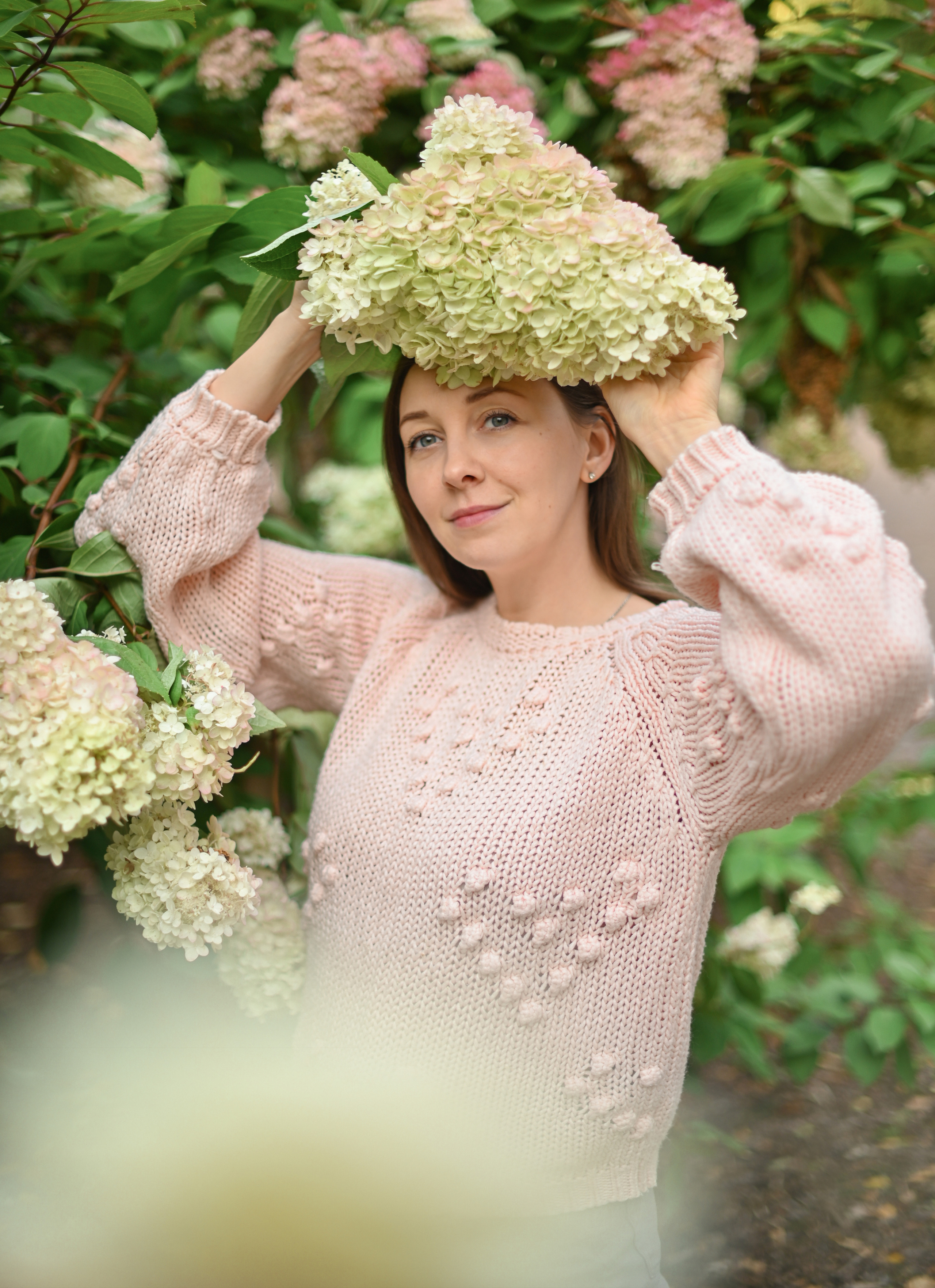 Дина и гортензия. Детский и семейный фотограф в финляндии дина пулкка. контент фотограф