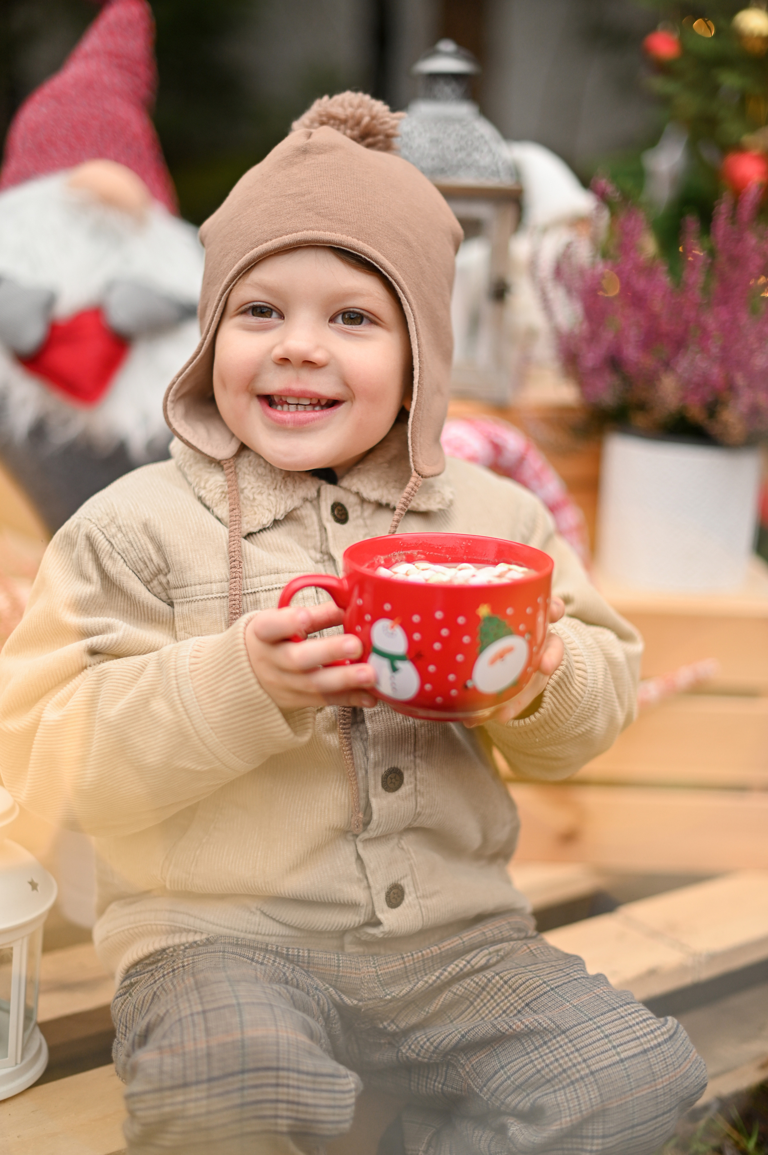Новогодний фотодень с машиной. Детский и семейный фотограф в финляндии дина пулкка. контент фотограф