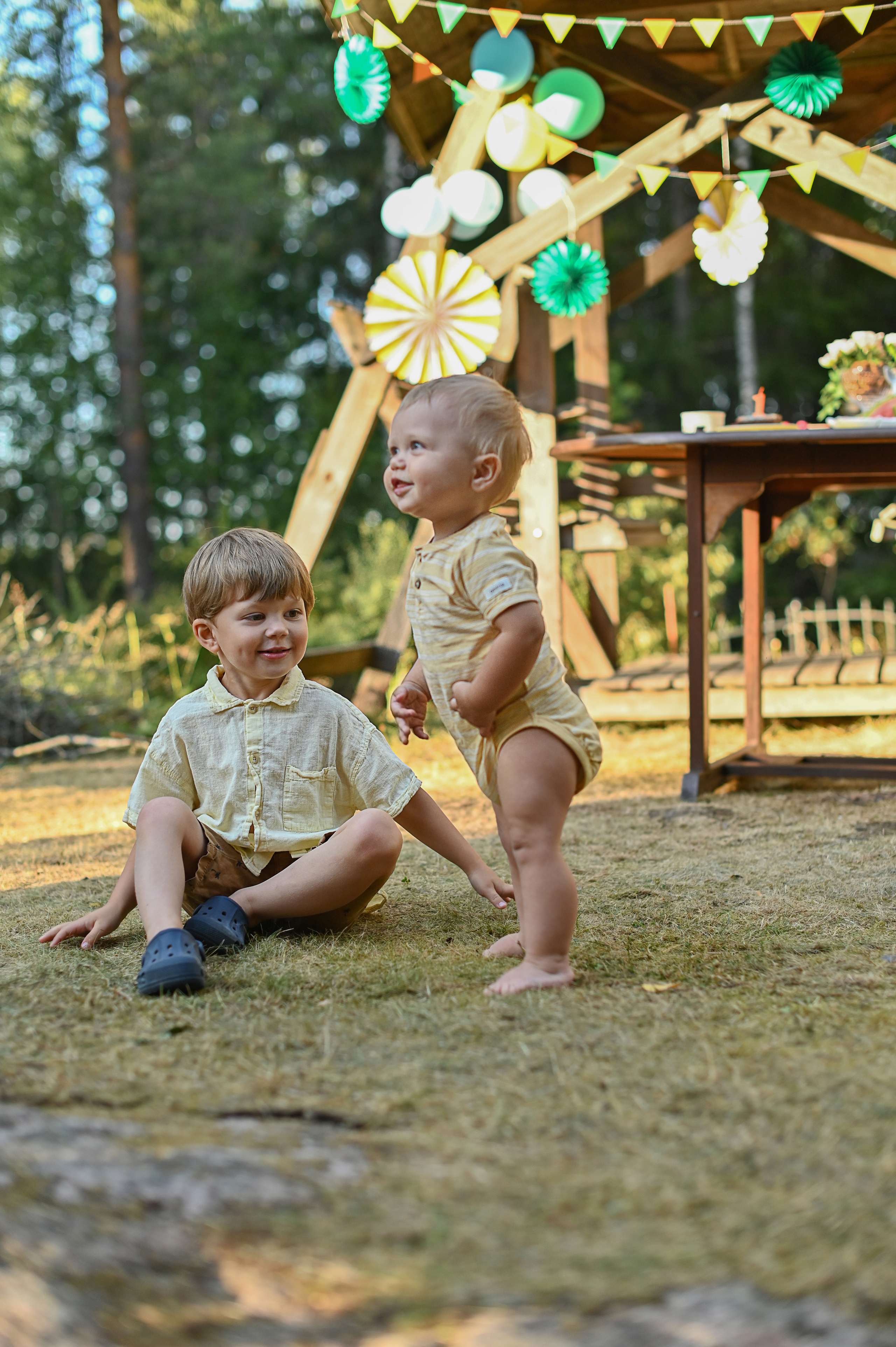 Первый годик на даче. Детский и семейный фотограф в финляндии дина пулкка. контент фотограф