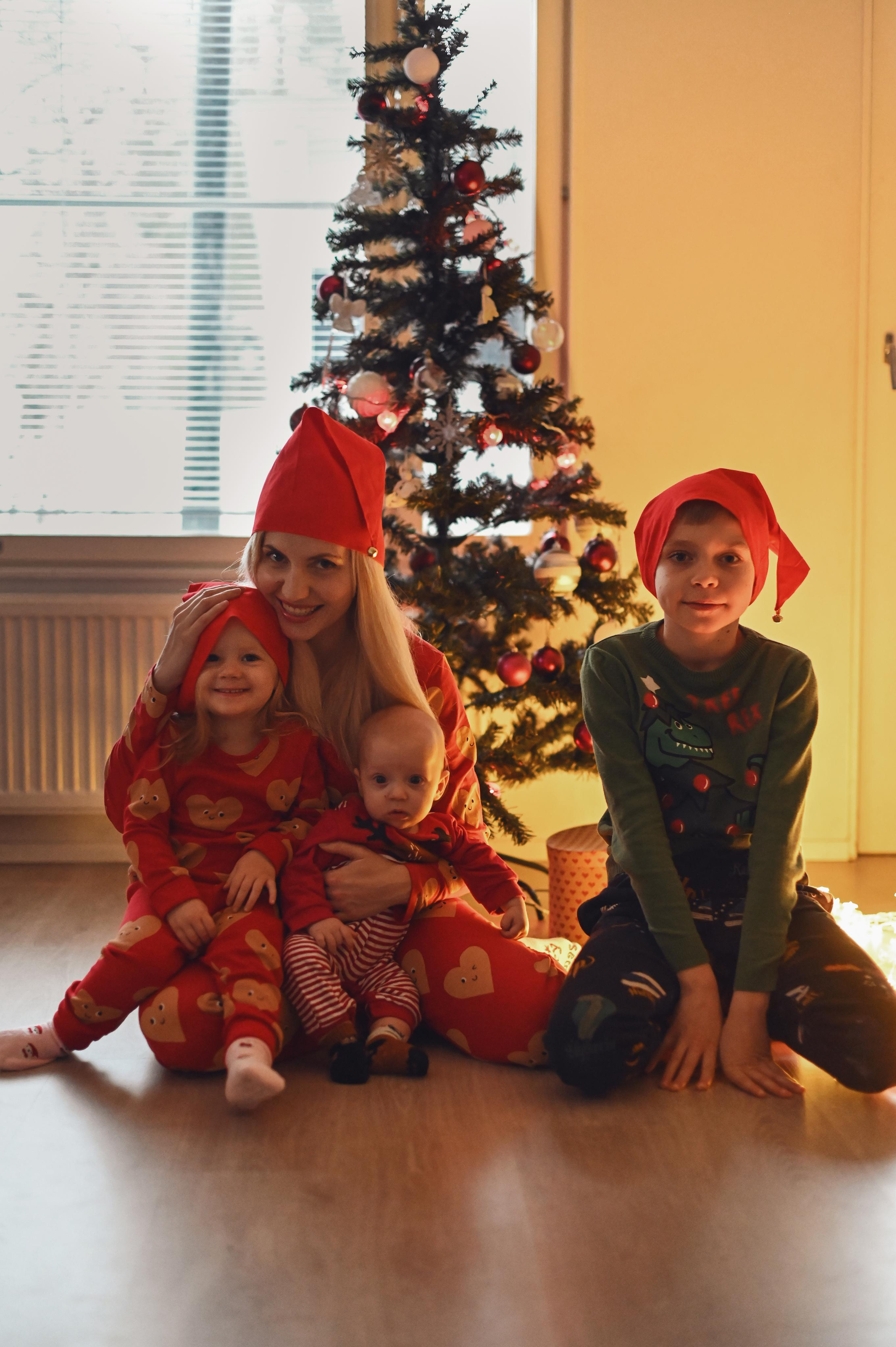 Рождество в многодетной семье. Детский и семейный фотограф в финляндии дина пулкка. контент фотограф