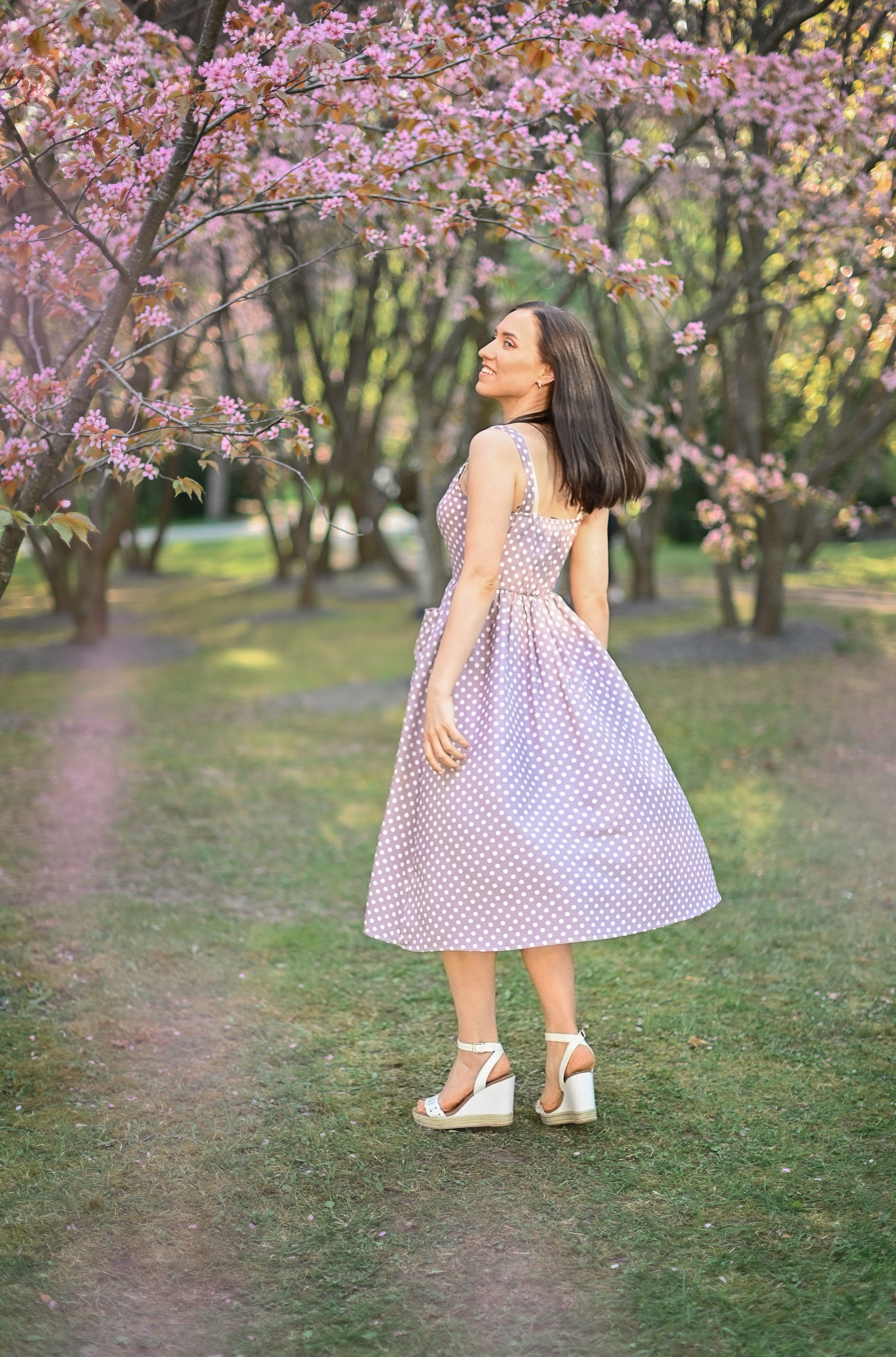 Цветение сакуры. Мама и дочь. Детский и семейный фотограф в финляндии дина пулкка. контент фотограф