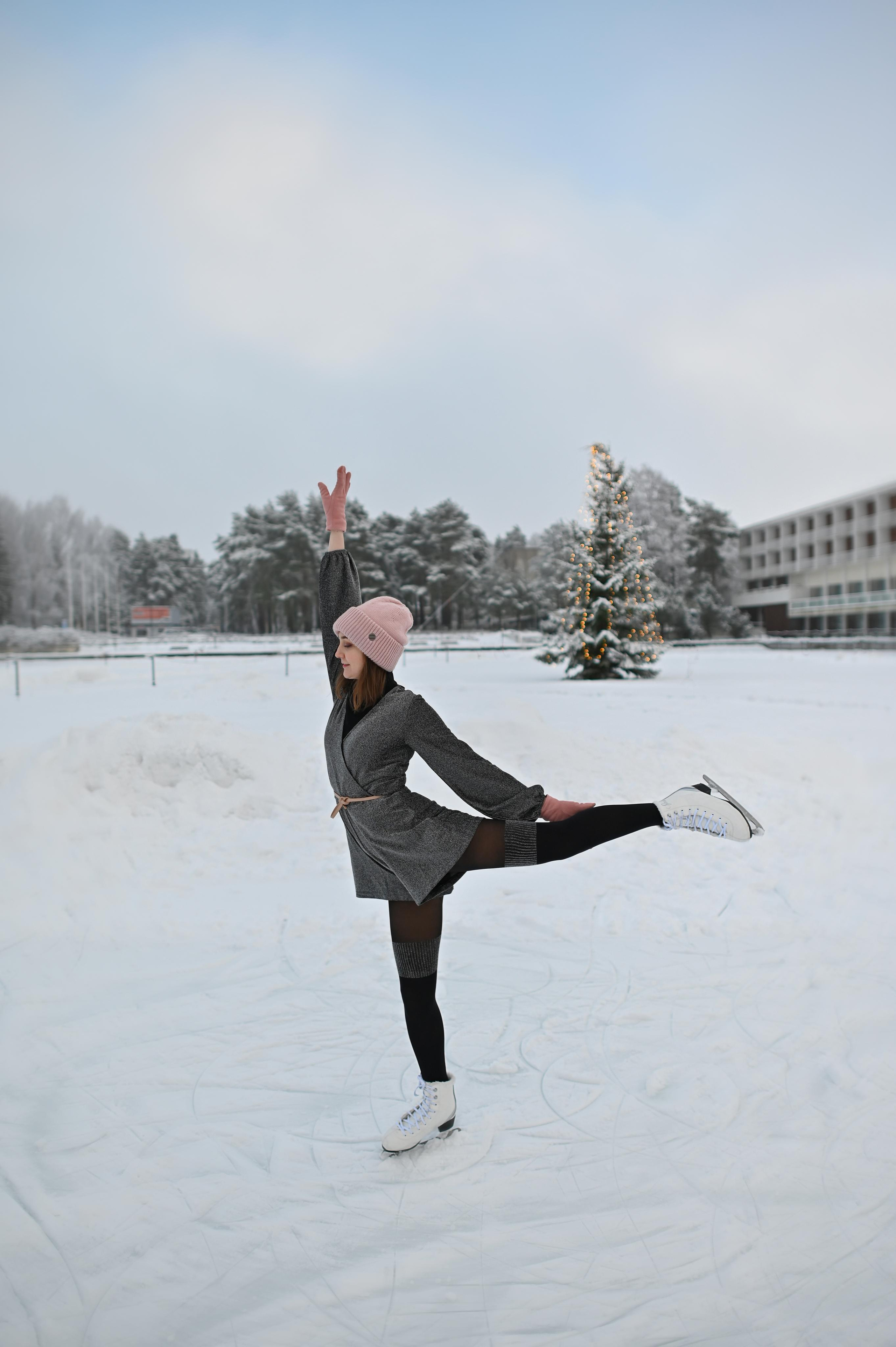 Съемка на катке. Детский и семейный фотограф в финляндии дина пулкка. контент фотограф