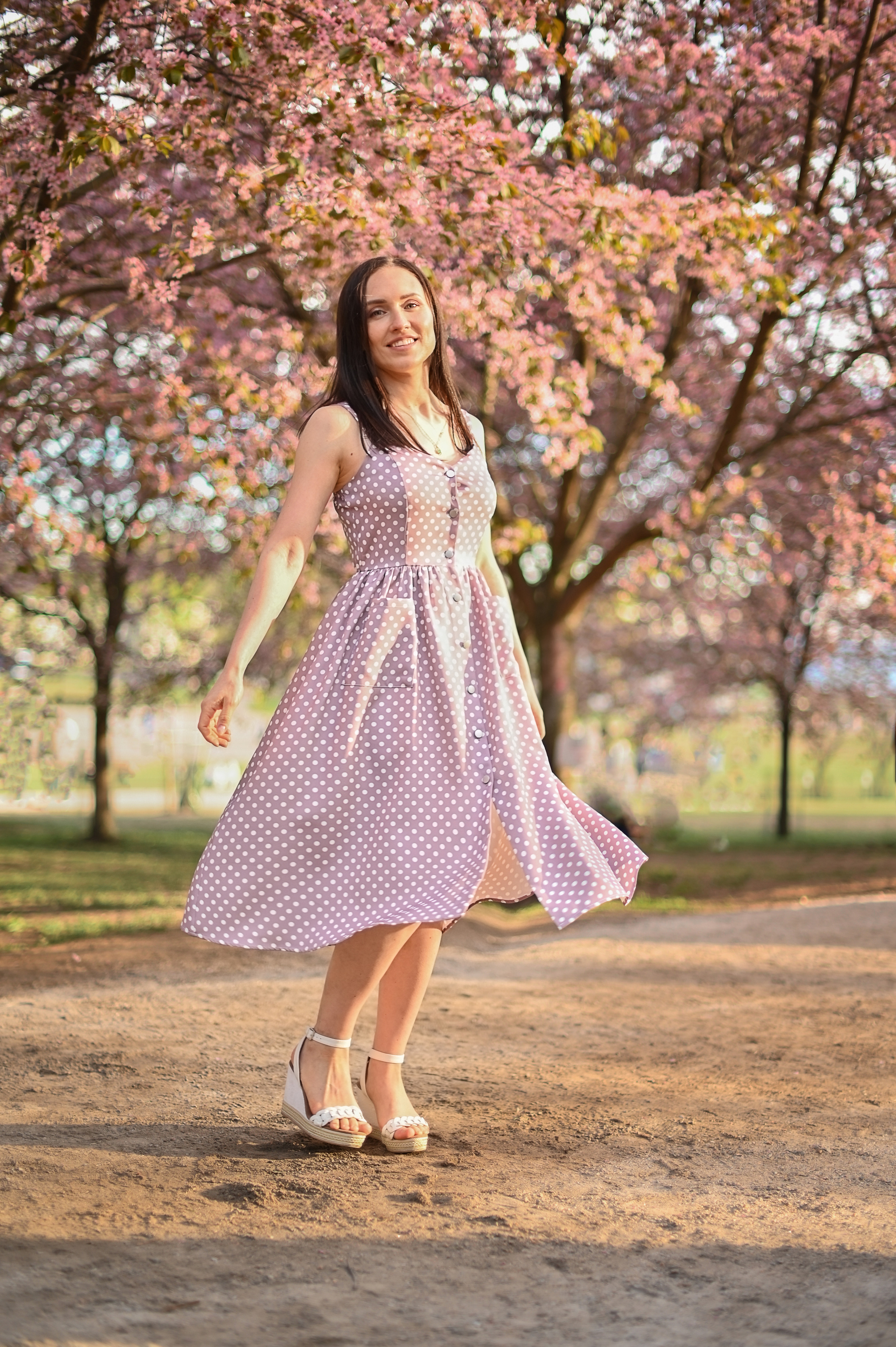 Цветение сакуры. Мама и дочь. Детский и семейный фотограф в финляндии дина пулкка. контент фотограф